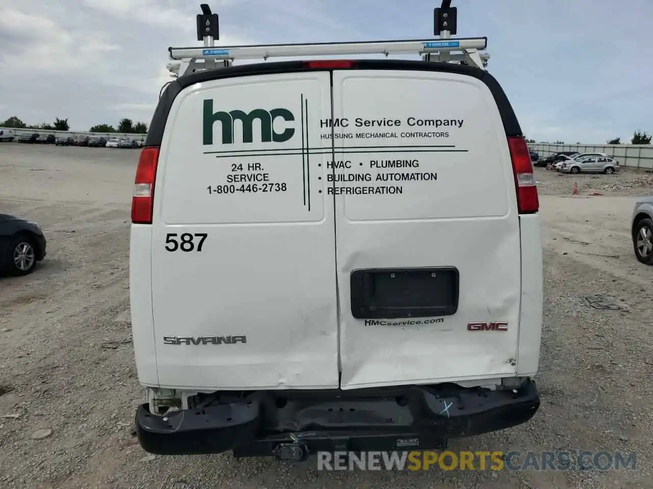 6 Photograph of a damaged car 1GTW7AFP7P1111956 GMC SAVANA 2023