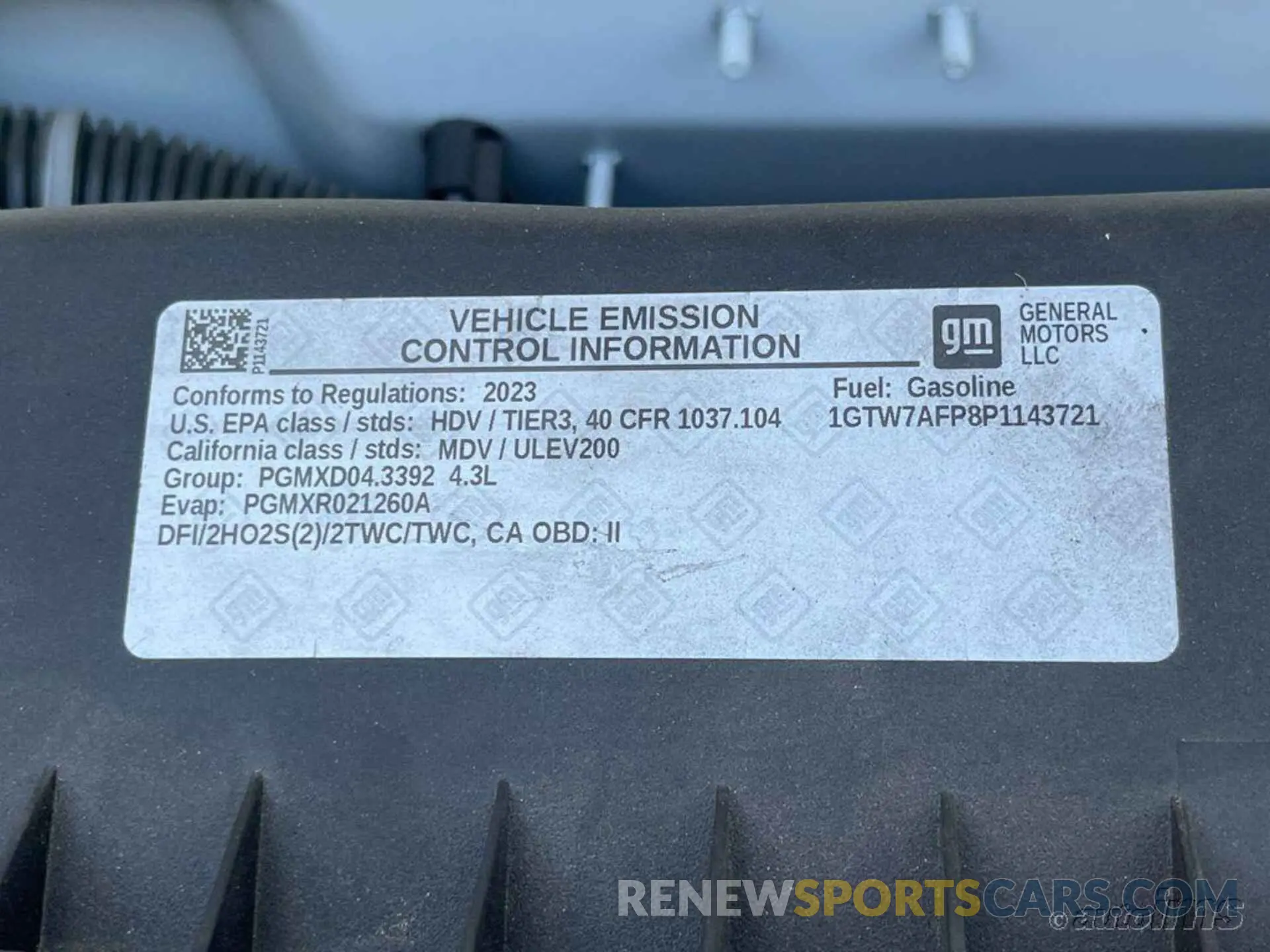 12 Photograph of a damaged car 1GTW7AFP8P1143721 GMC SAVANA 2023