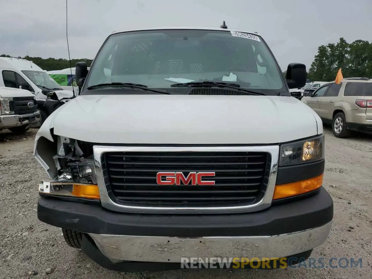5 Photograph of a damaged car 1GTW7AFP6R1163940 GMC SAVANA 2024