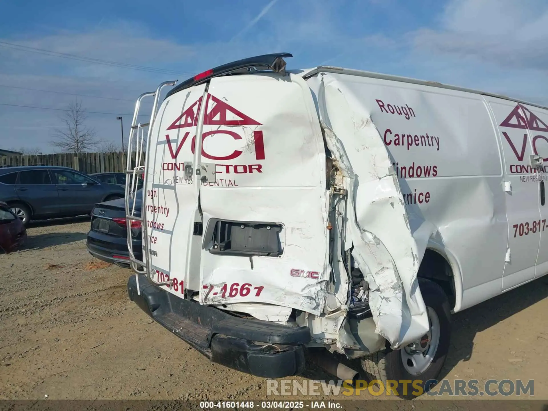 6 Photograph of a damaged car 1GTZ7HFG1L1257768 GMC SAVANA CARGO 2020