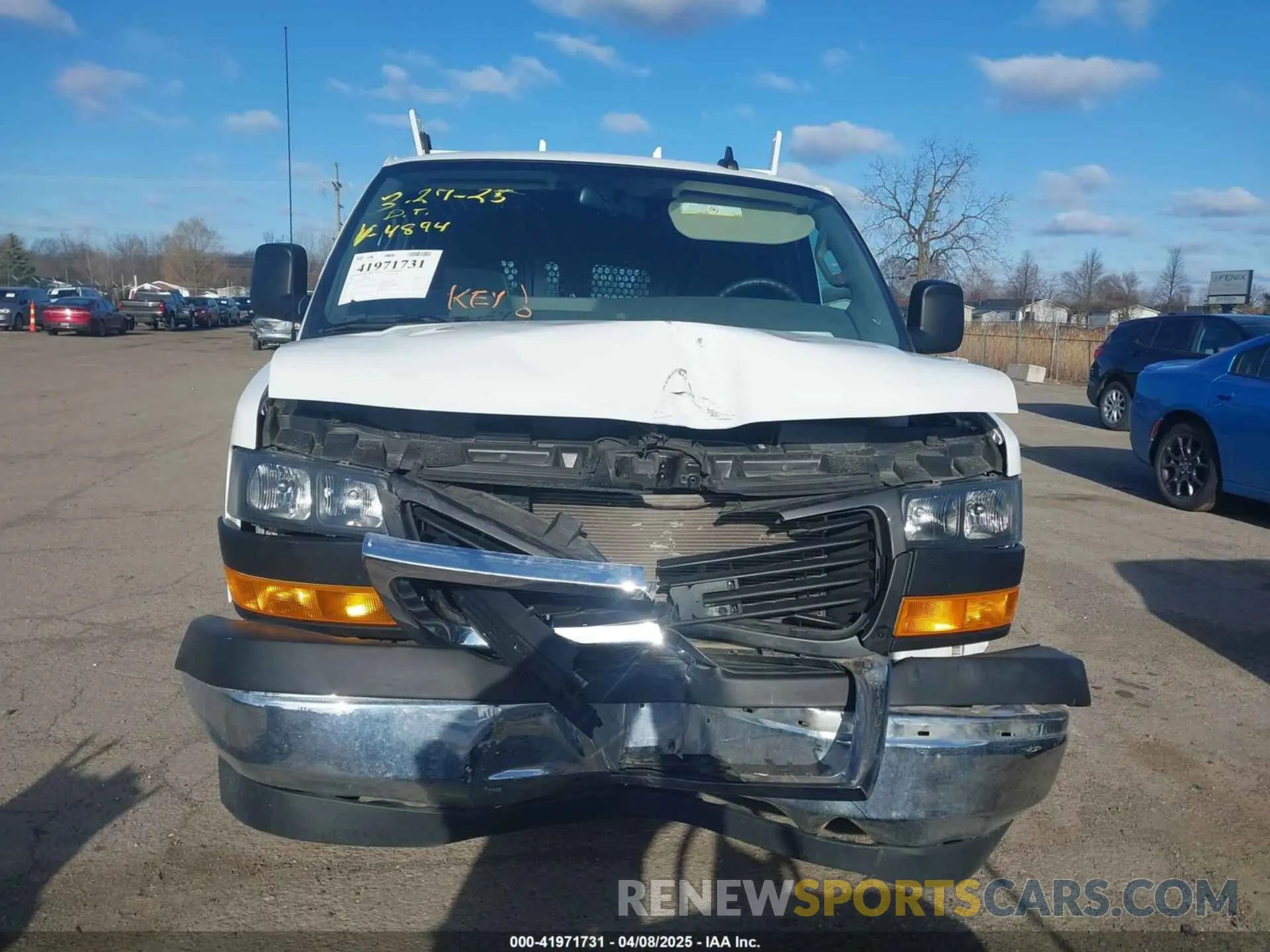 12 Photograph of a damaged car 1GTW7AFP0P1214894 GMC SAVANA CARGO 2023
