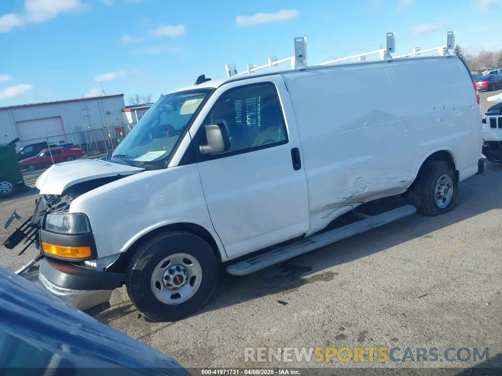 2 Photograph of a damaged car 1GTW7AFP0P1214894 GMC SAVANA CARGO 2023