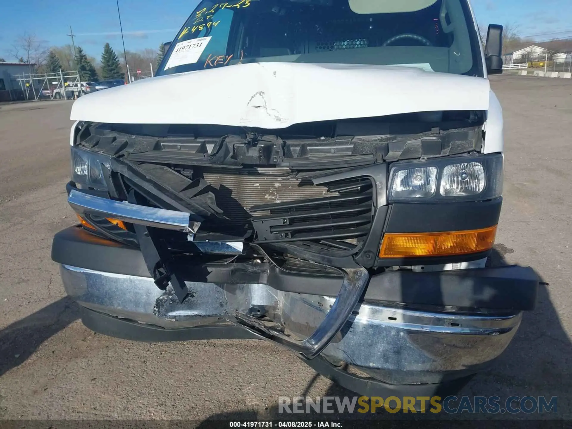 6 Photograph of a damaged car 1GTW7AFP0P1214894 GMC SAVANA CARGO 2023