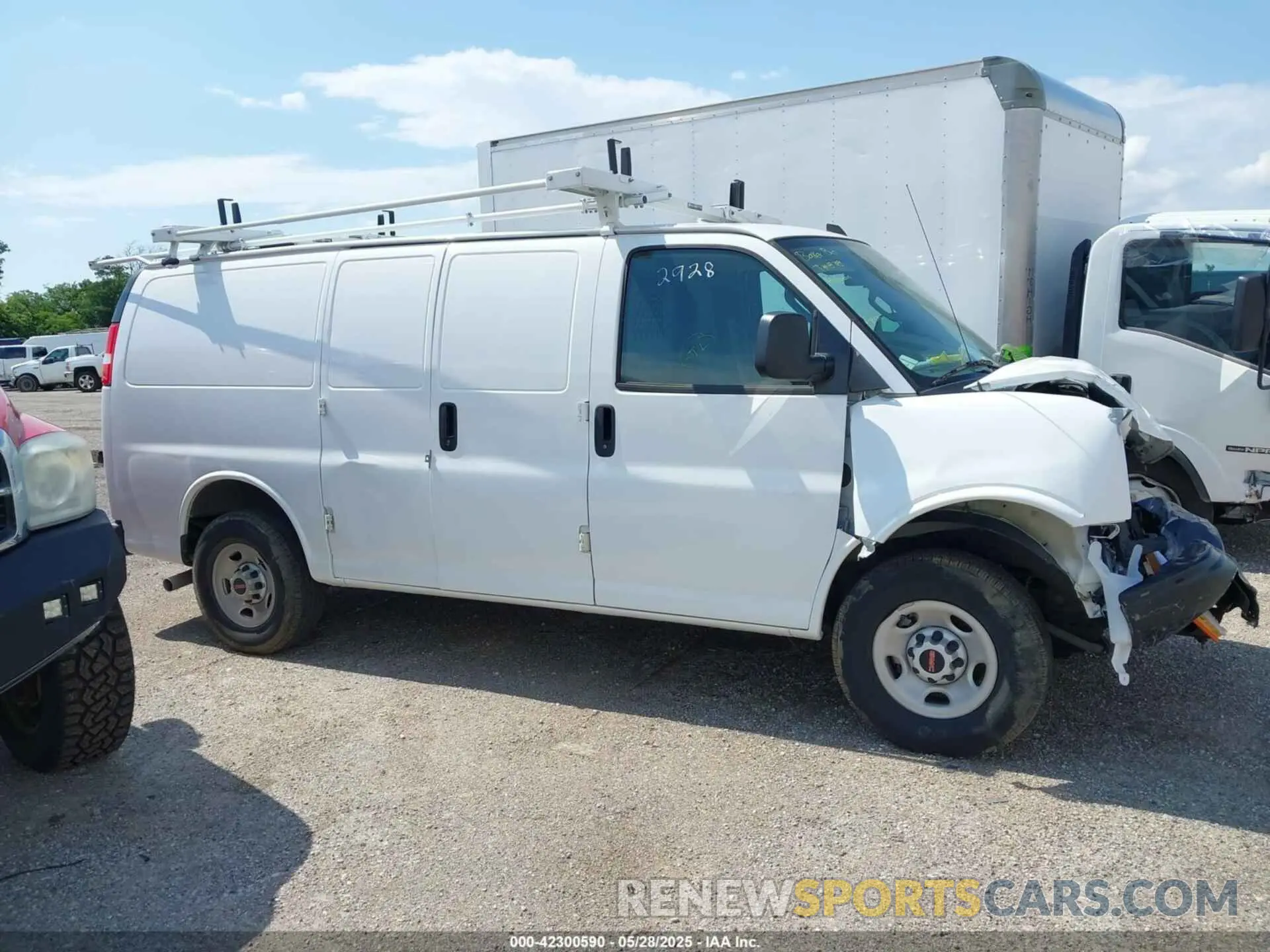 13 Photograph of a damaged car 1GTW7AFP9P1152928 GMC SAVANA CARGO 2023