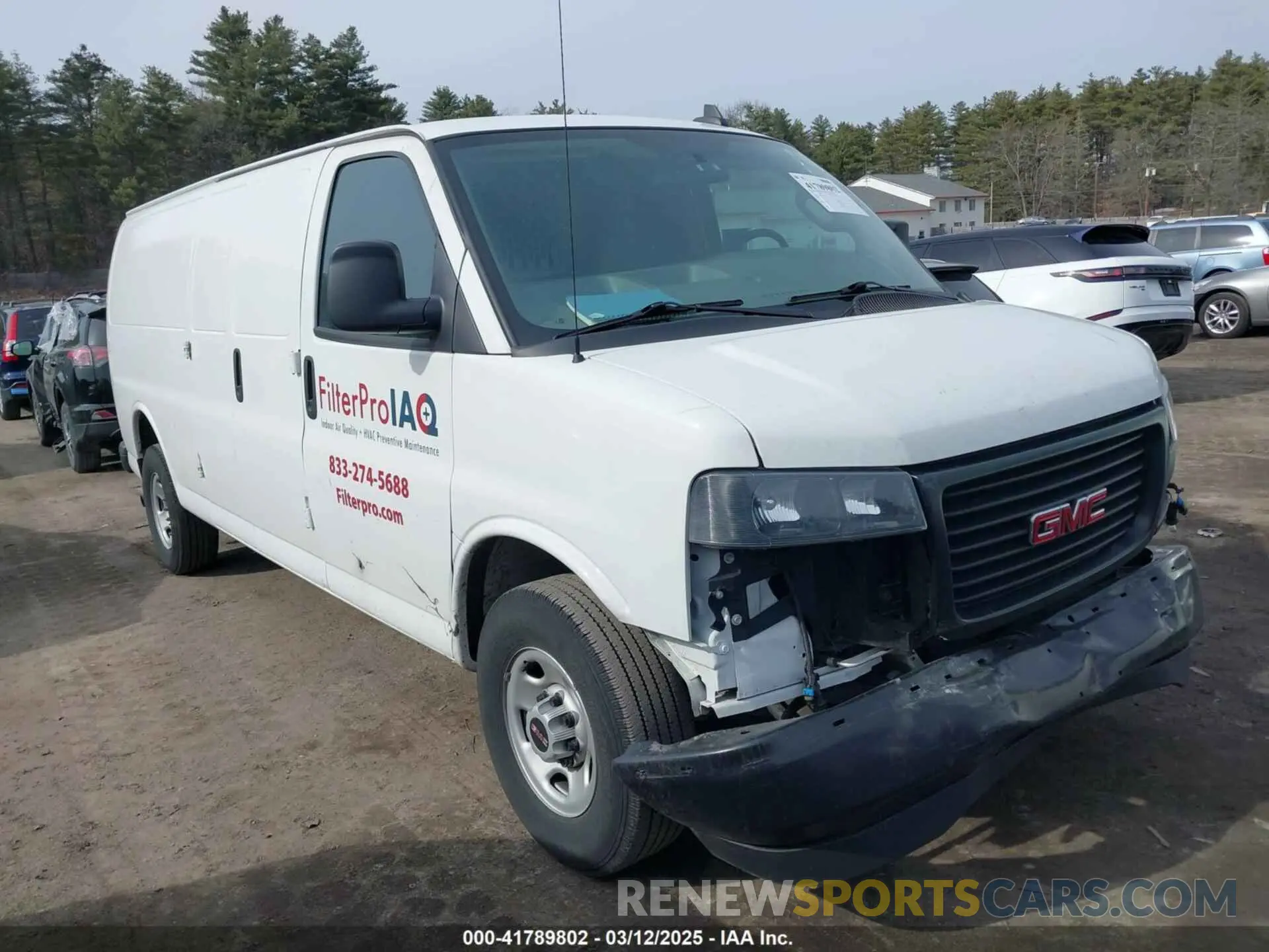 13 Photograph of a damaged car 1GTW7BFP5P1106325 GMC SAVANA CARGO 2023