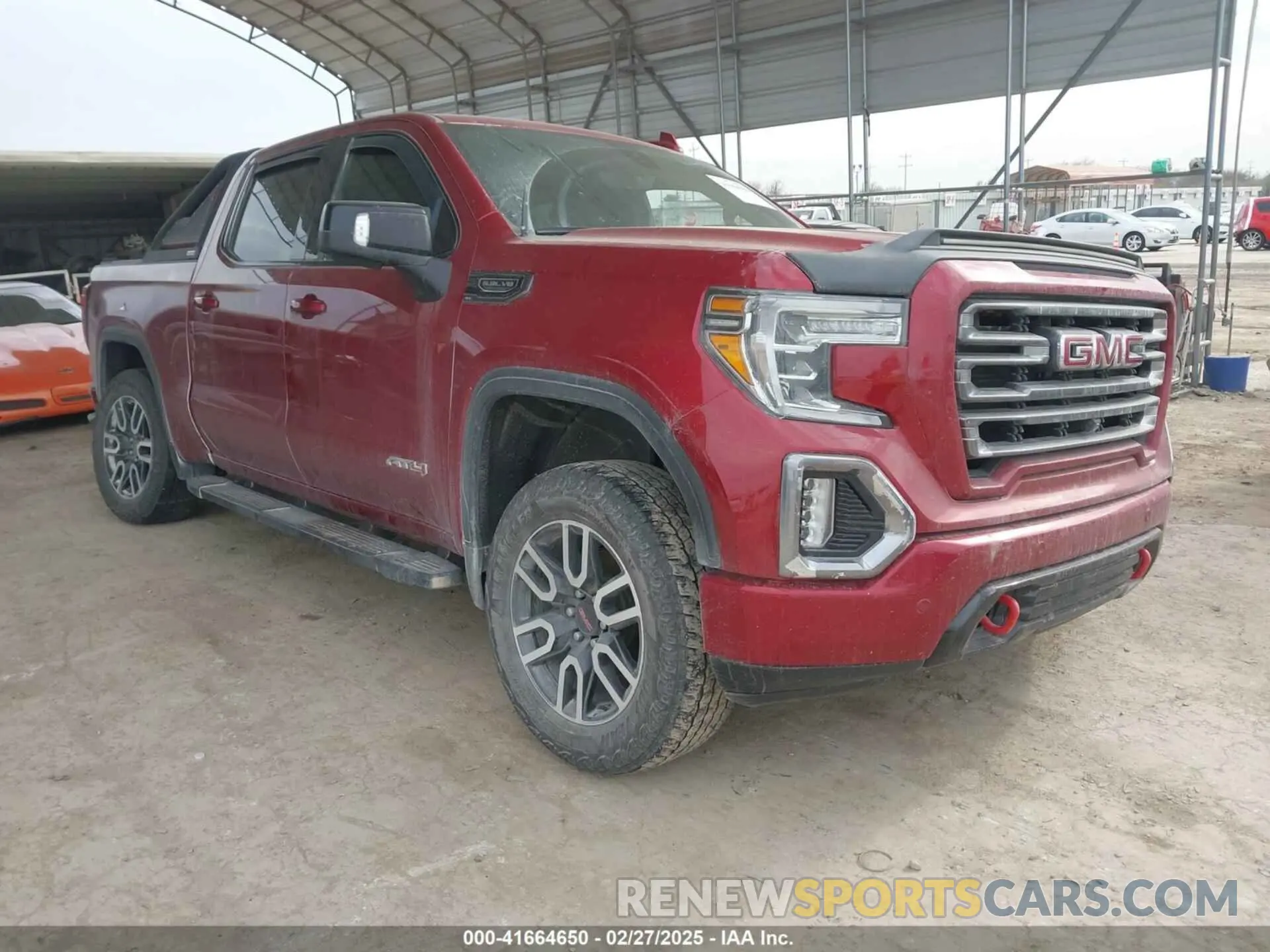 1 Photograph of a damaged car 1GTP9EED2KZ210868 GMC SIERRA 1500 2019