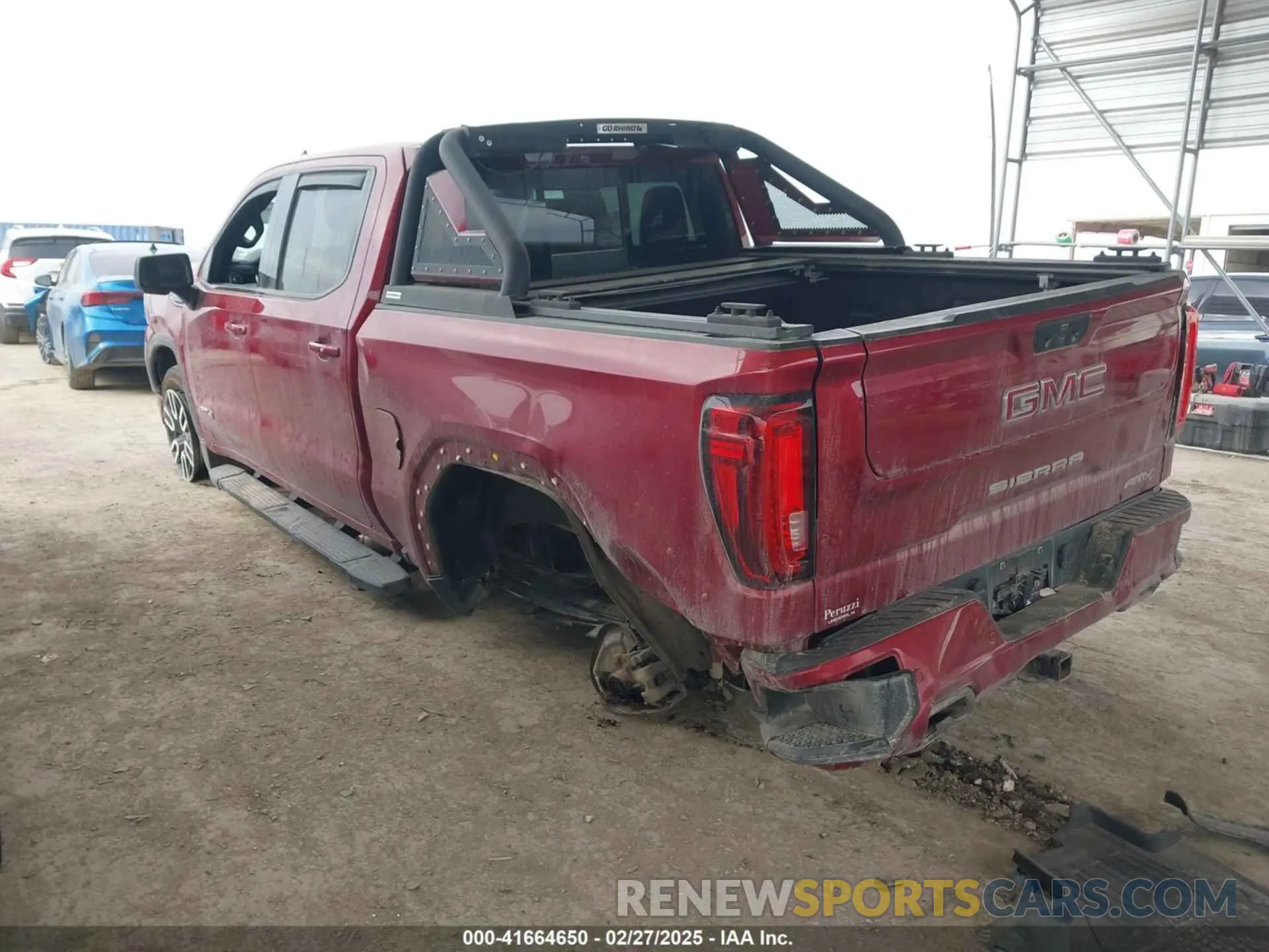 3 Photograph of a damaged car 1GTP9EED2KZ210868 GMC SIERRA 1500 2019
