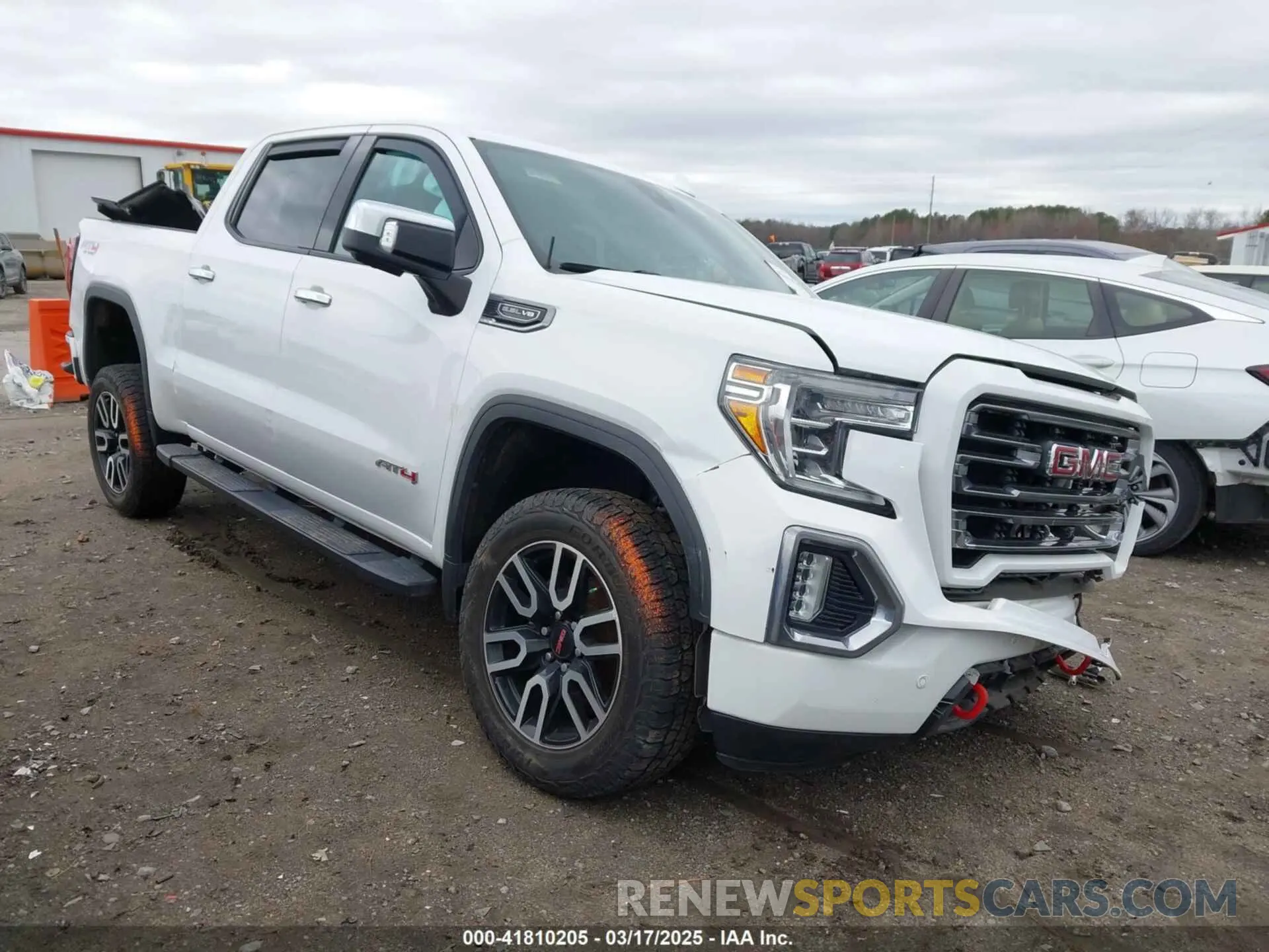 1 Photograph of a damaged car 1GTP9EED8KZ356949 GMC SIERRA 1500 2019
