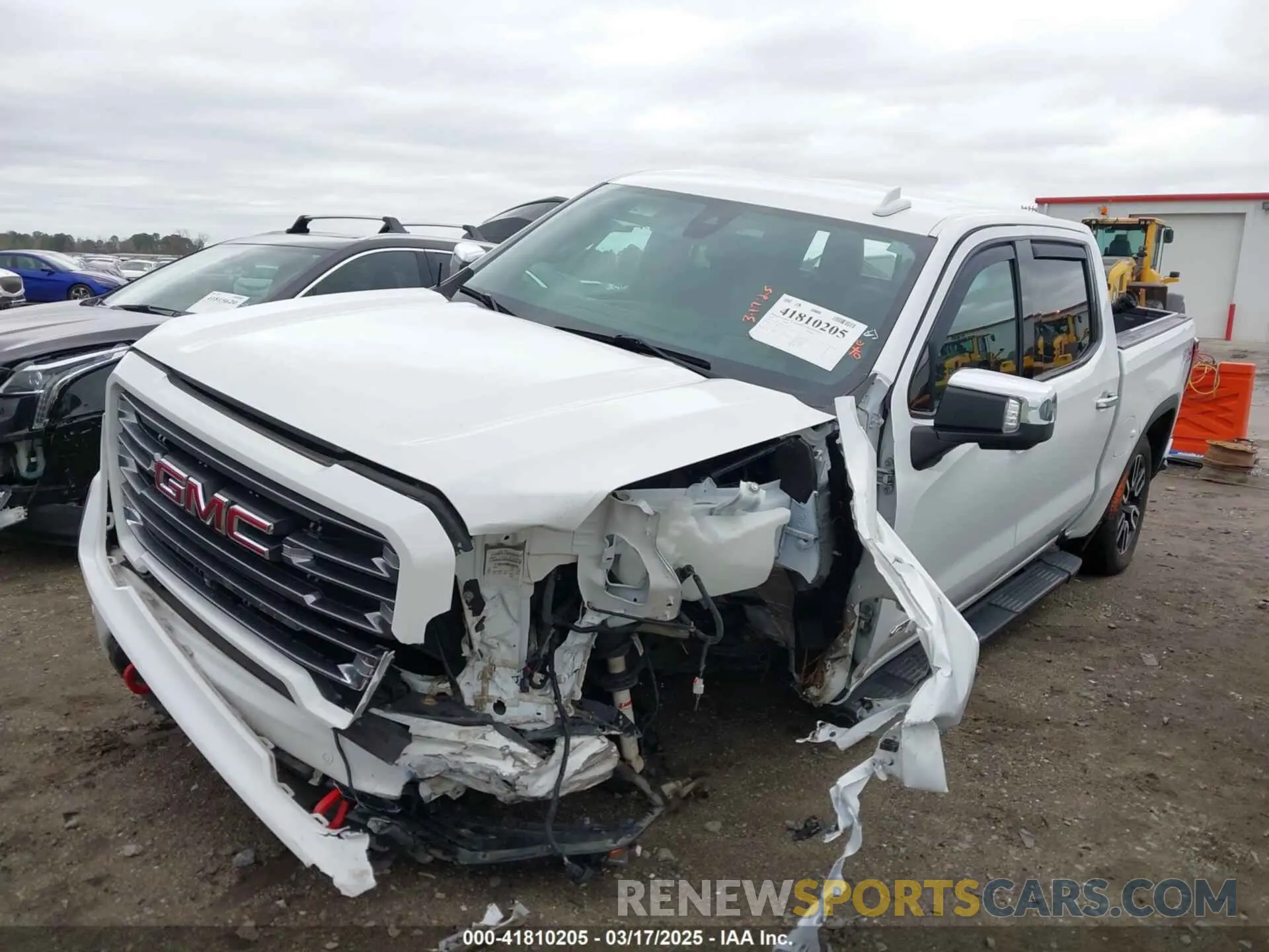2 Photograph of a damaged car 1GTP9EED8KZ356949 GMC SIERRA 1500 2019