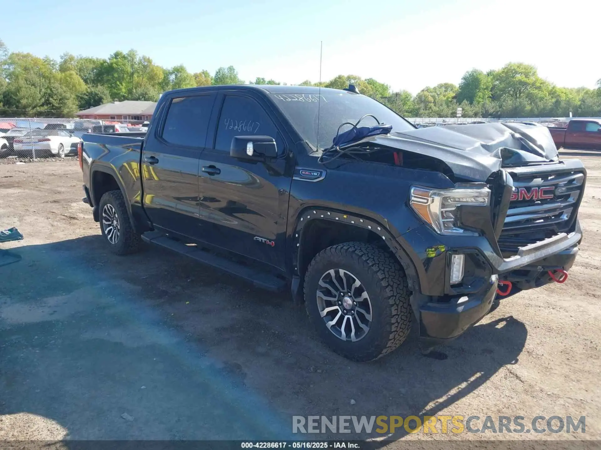 1 Photograph of a damaged car 1GTP9EEL1KZ232898 GMC SIERRA 1500 2019
