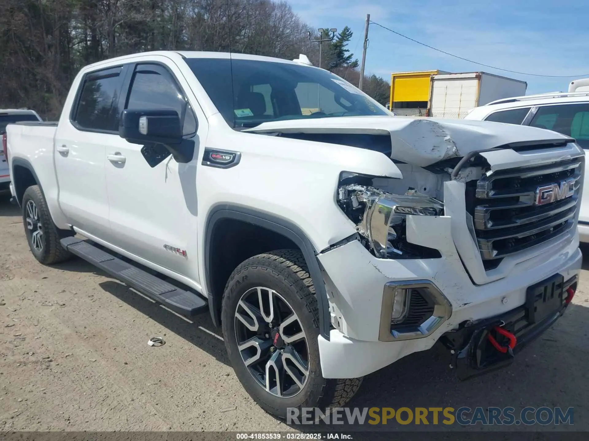 1 Photograph of a damaged car 1GTP9EEL2KZ181301 GMC SIERRA 1500 2019