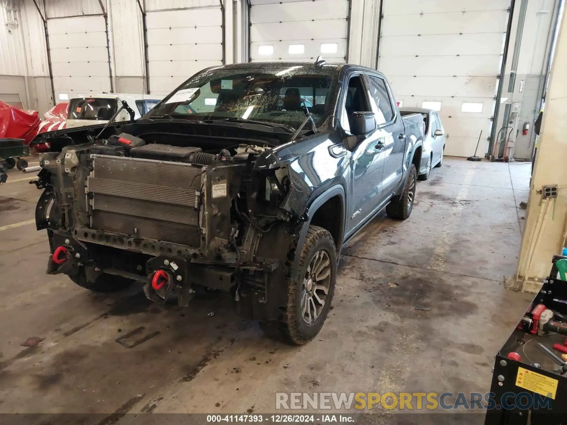 2 Photograph of a damaged car 1GTP9EEL4KZ159168 GMC SIERRA 1500 2019