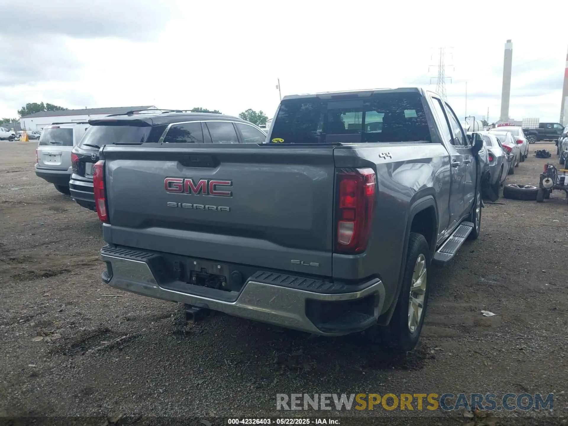 4 Photograph of a damaged car 1GTR9BED9KZ251697 GMC SIERRA 1500 2019