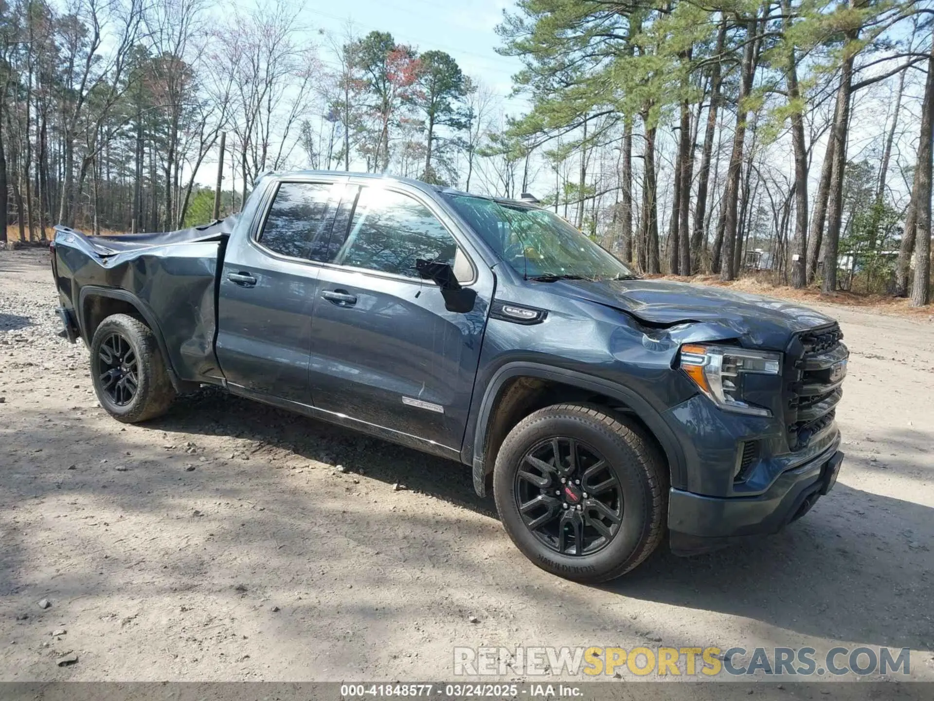 1 Photograph of a damaged car 1GTR9CED3KZ184522 GMC SIERRA 1500 2019