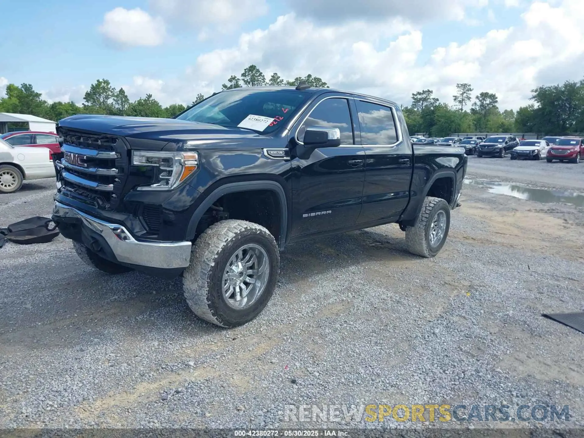 2 Photograph of a damaged car 1GTU9BED6KZ356269 GMC SIERRA 1500 2019