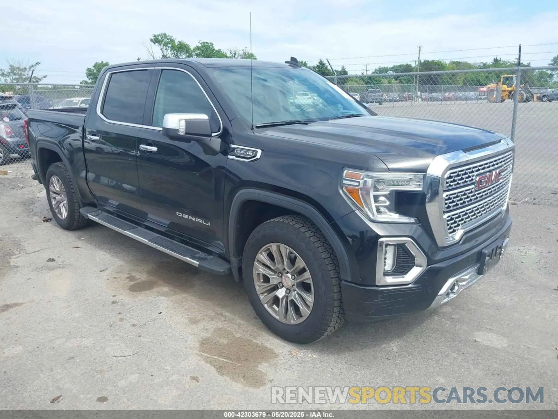 1 Photograph of a damaged car 1GTU9FED1KZ201488 GMC SIERRA 1500 2019