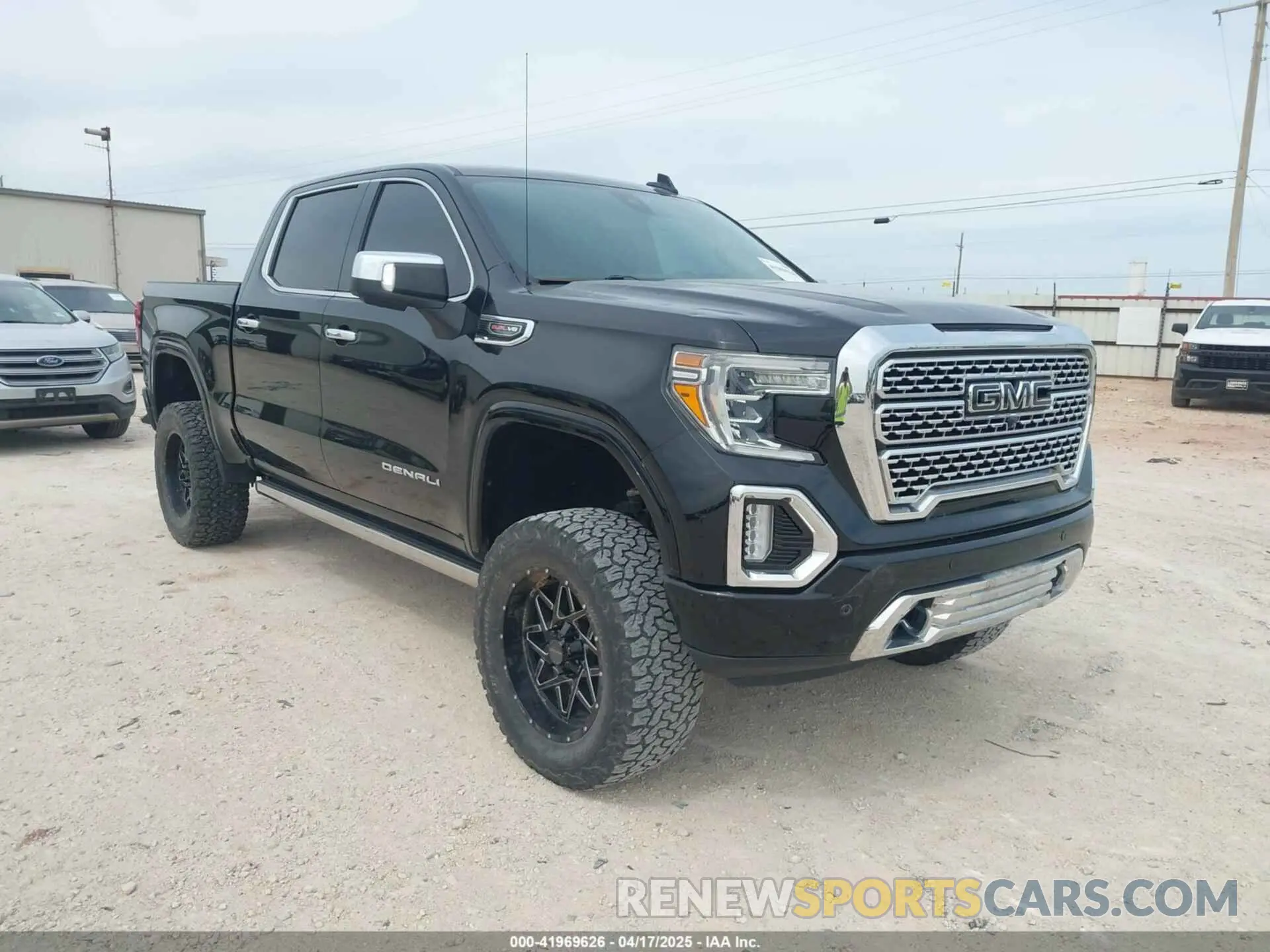 1 Photograph of a damaged car 1GTU9FEL7KZ107204 GMC SIERRA 1500 2019