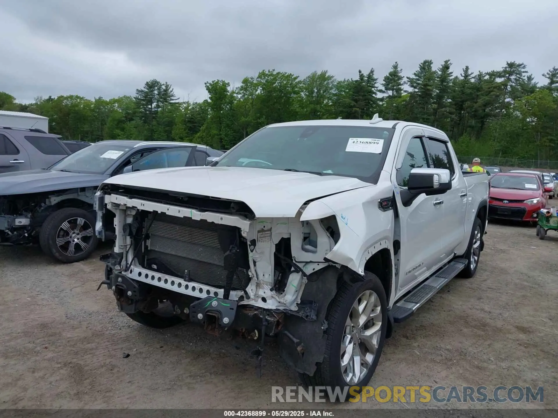 2 Photograph of a damaged car 1GTU9FEL7KZ257183 GMC SIERRA 1500 2019