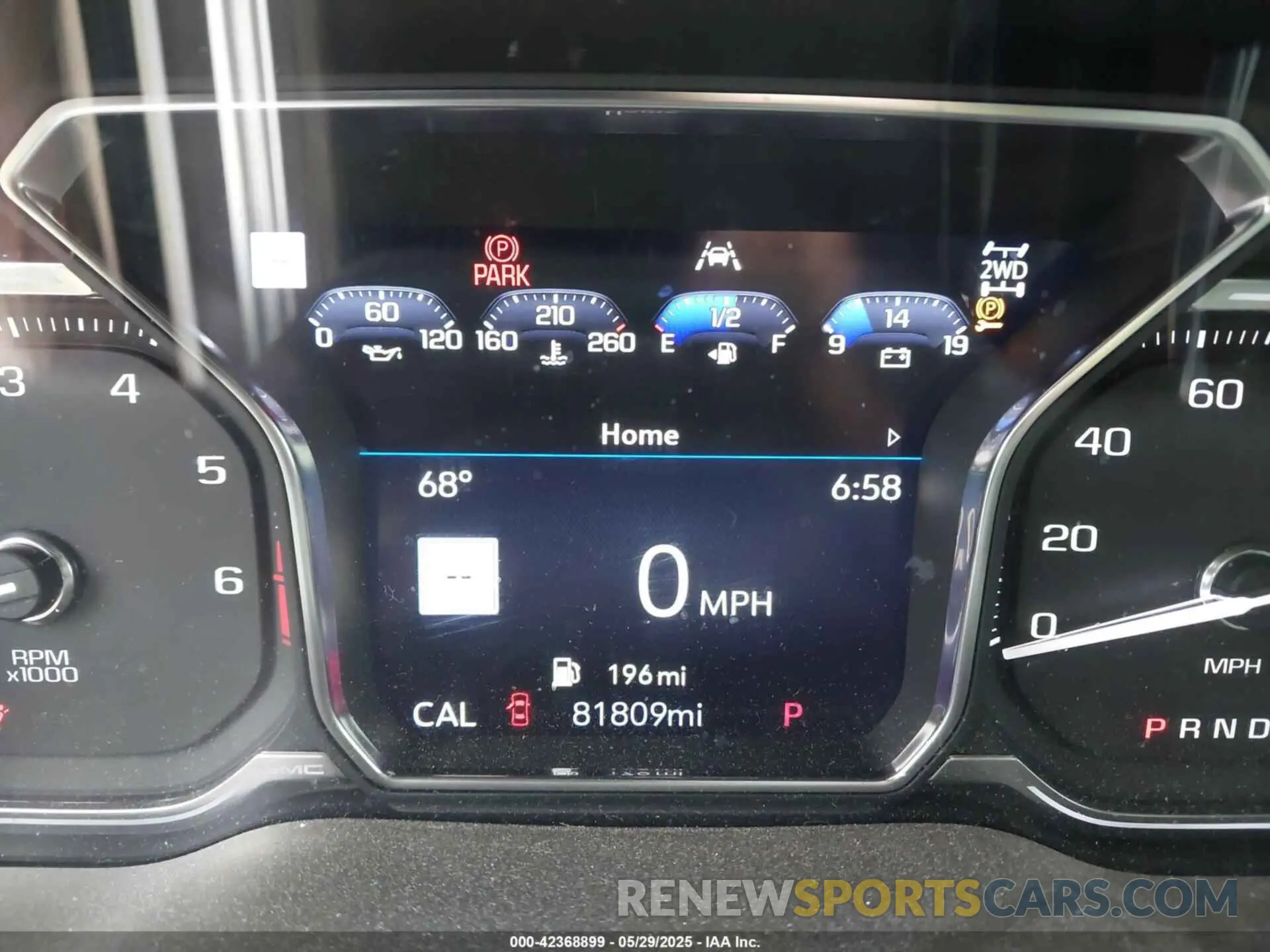 7 Photograph of a damaged car 1GTU9FEL7KZ257183 GMC SIERRA 1500 2019
