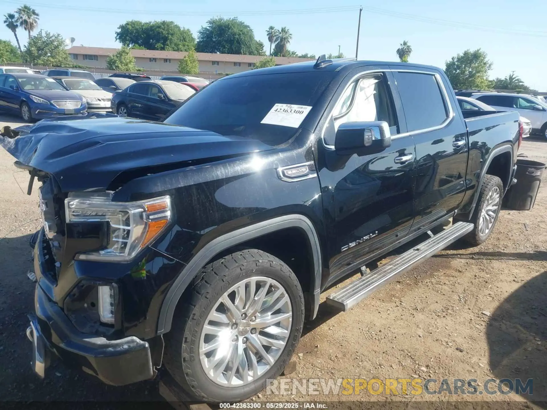 2 Photograph of a damaged car 1GTU9FEL8KZ173809 GMC SIERRA 1500 2019