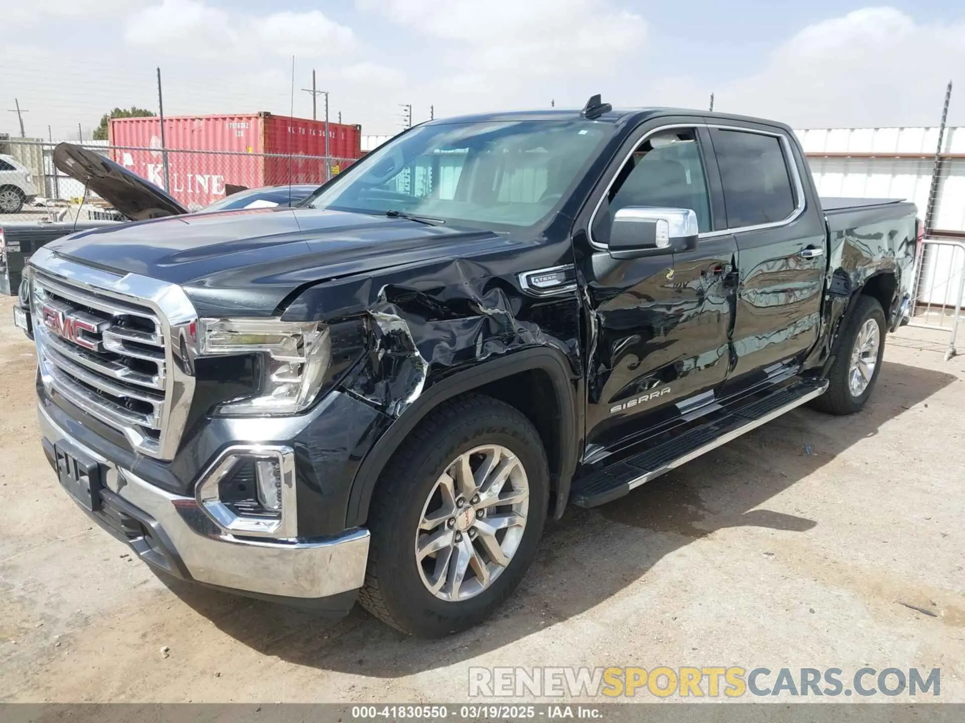 2 Photograph of a damaged car 3GTP8DED2KG162561 GMC SIERRA 1500 2019