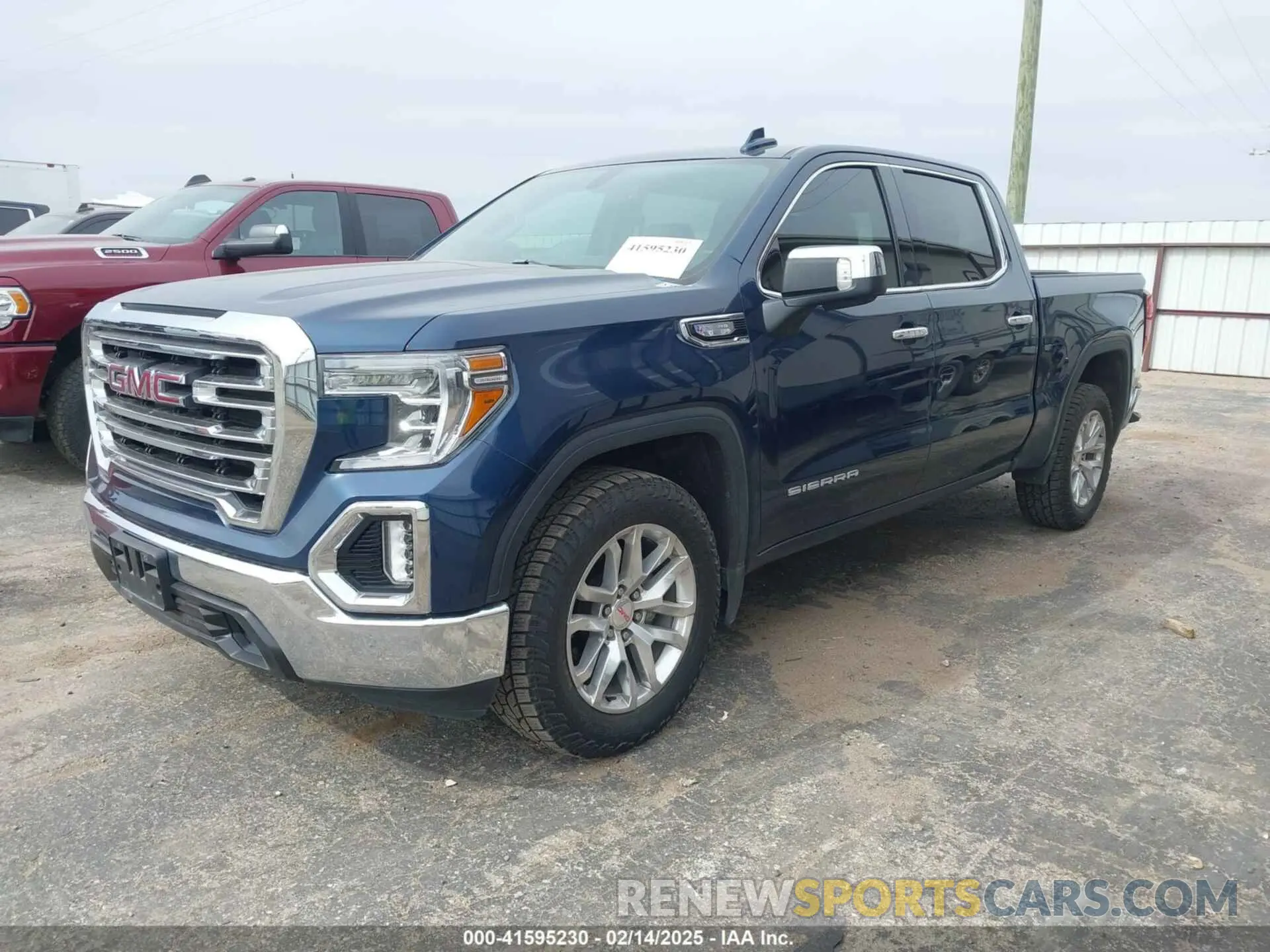 2 Photograph of a damaged car 3GTP8DED7KG273395 GMC SIERRA 1500 2019