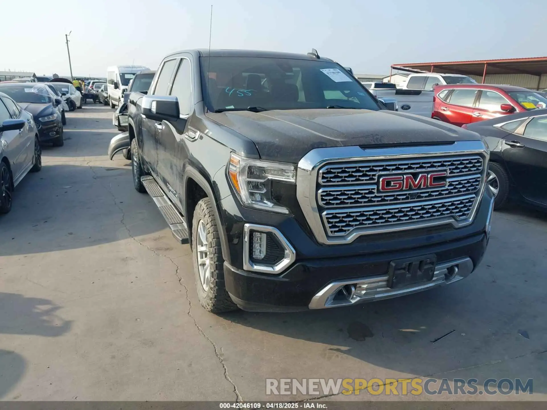 1 Photograph of a damaged car 3GTP8FED7KG215749 GMC SIERRA 1500 2019