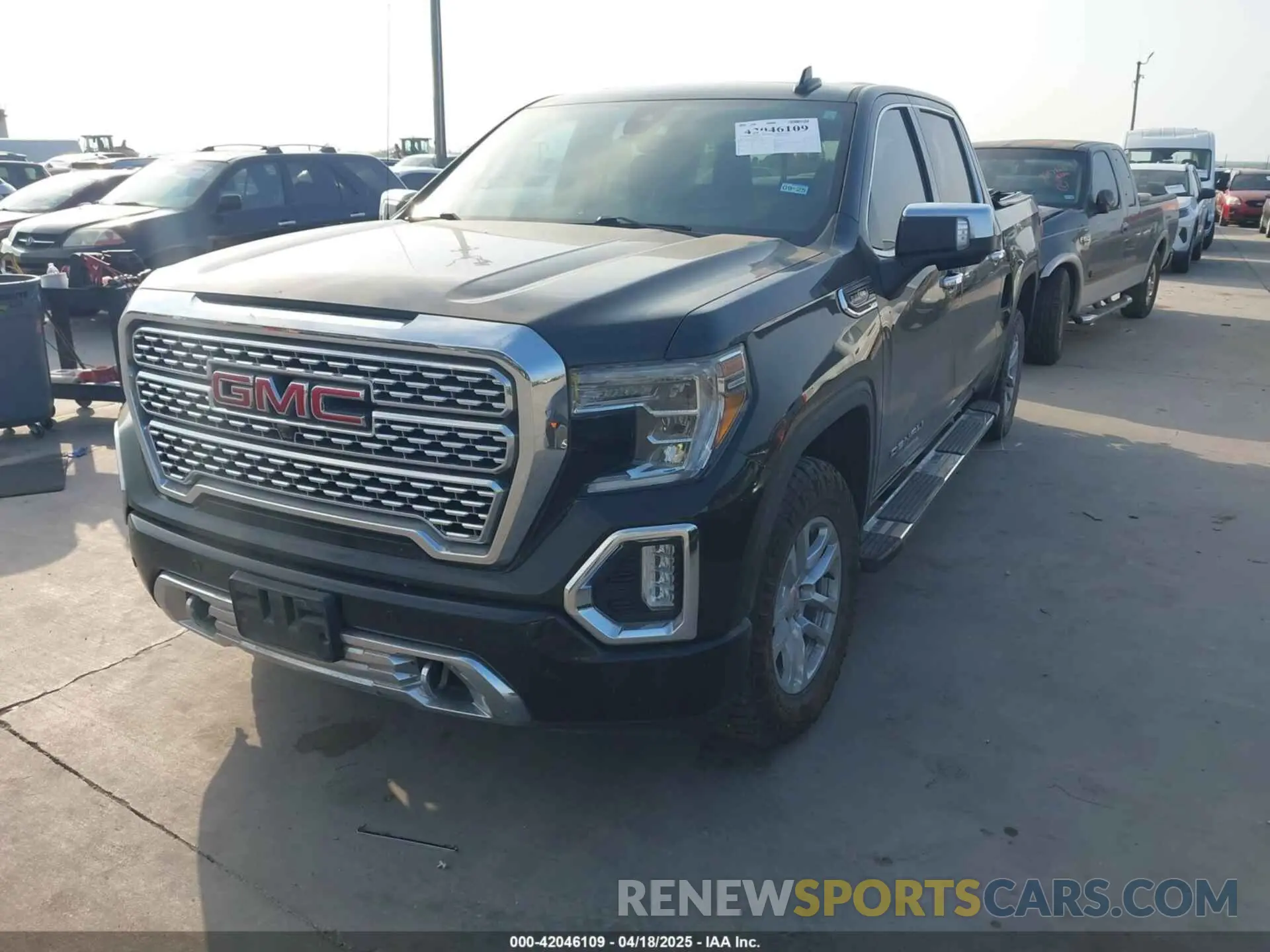 2 Photograph of a damaged car 3GTP8FED7KG215749 GMC SIERRA 1500 2019