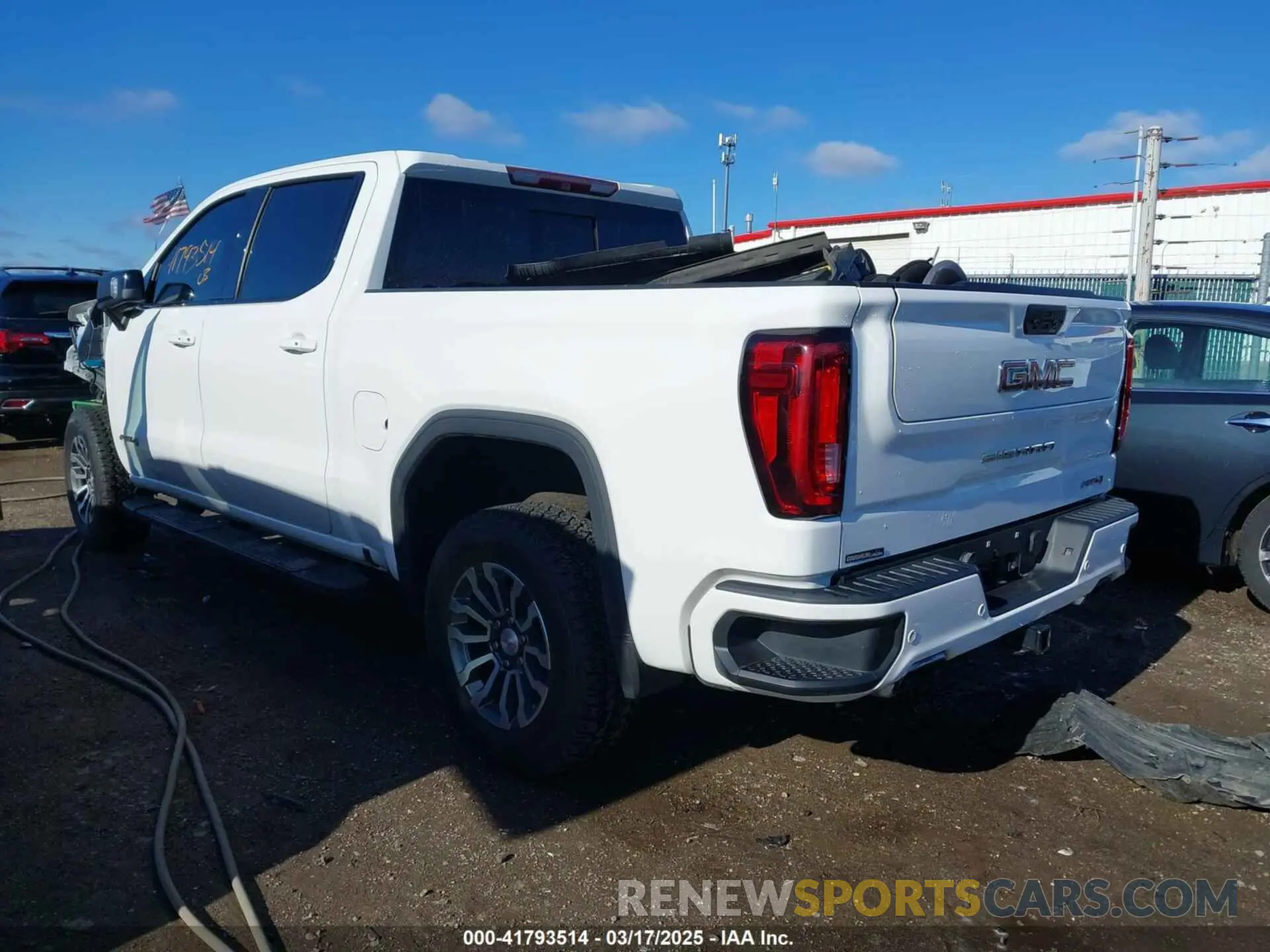 3 Photograph of a damaged car 3GTP9EEL2KG228598 GMC SIERRA 1500 2019