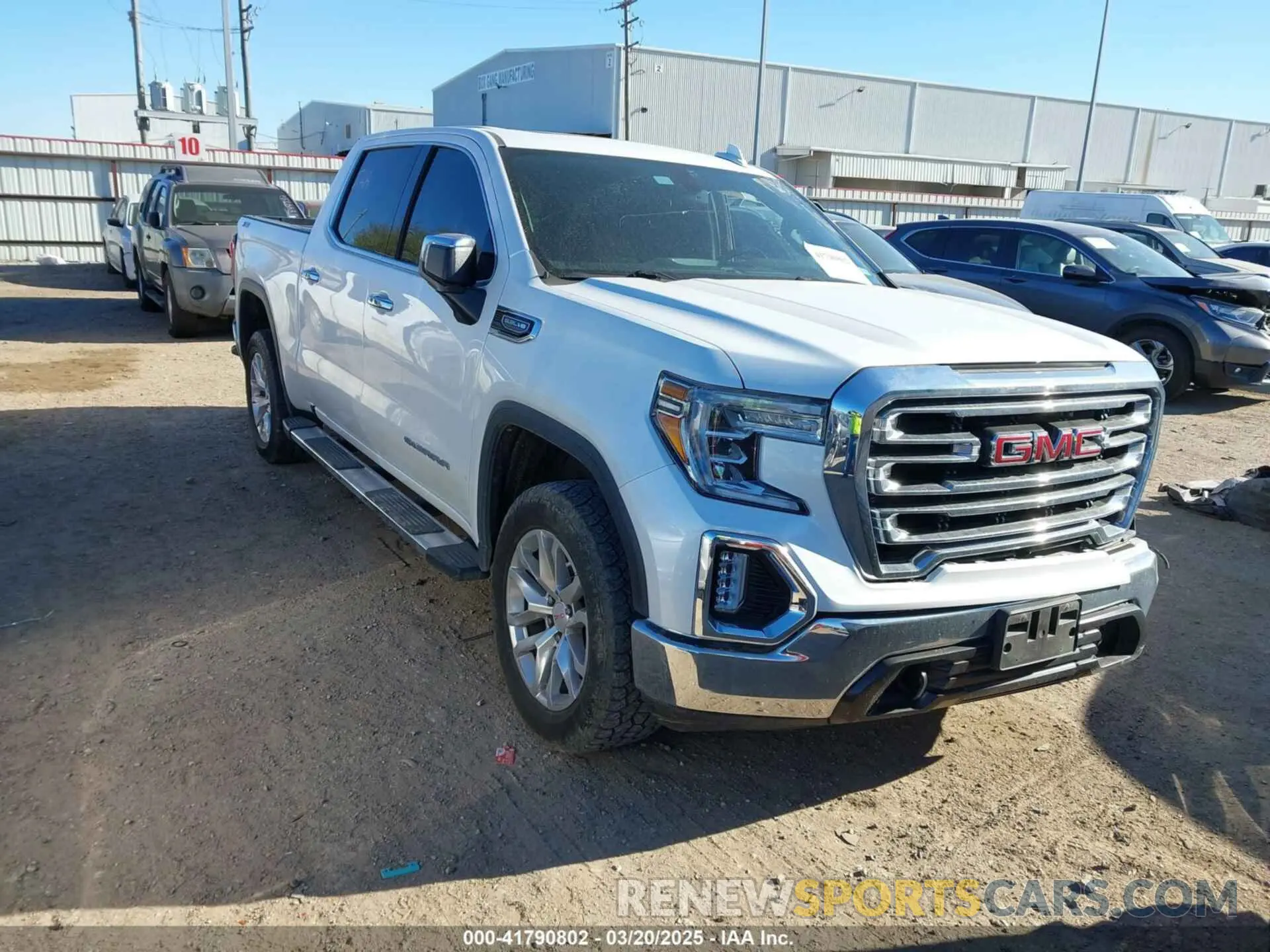 1 Photograph of a damaged car 3GTU9DED3KG300902 GMC SIERRA 1500 2019