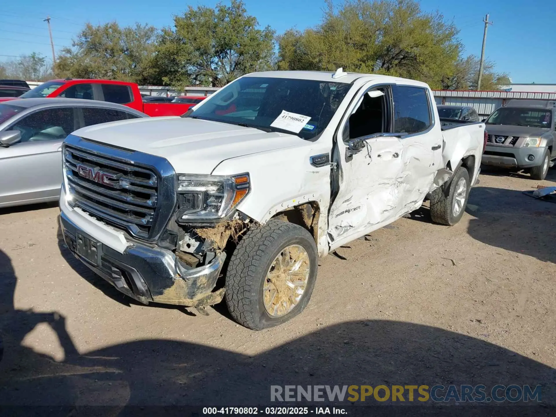 2 Photograph of a damaged car 3GTU9DED3KG300902 GMC SIERRA 1500 2019