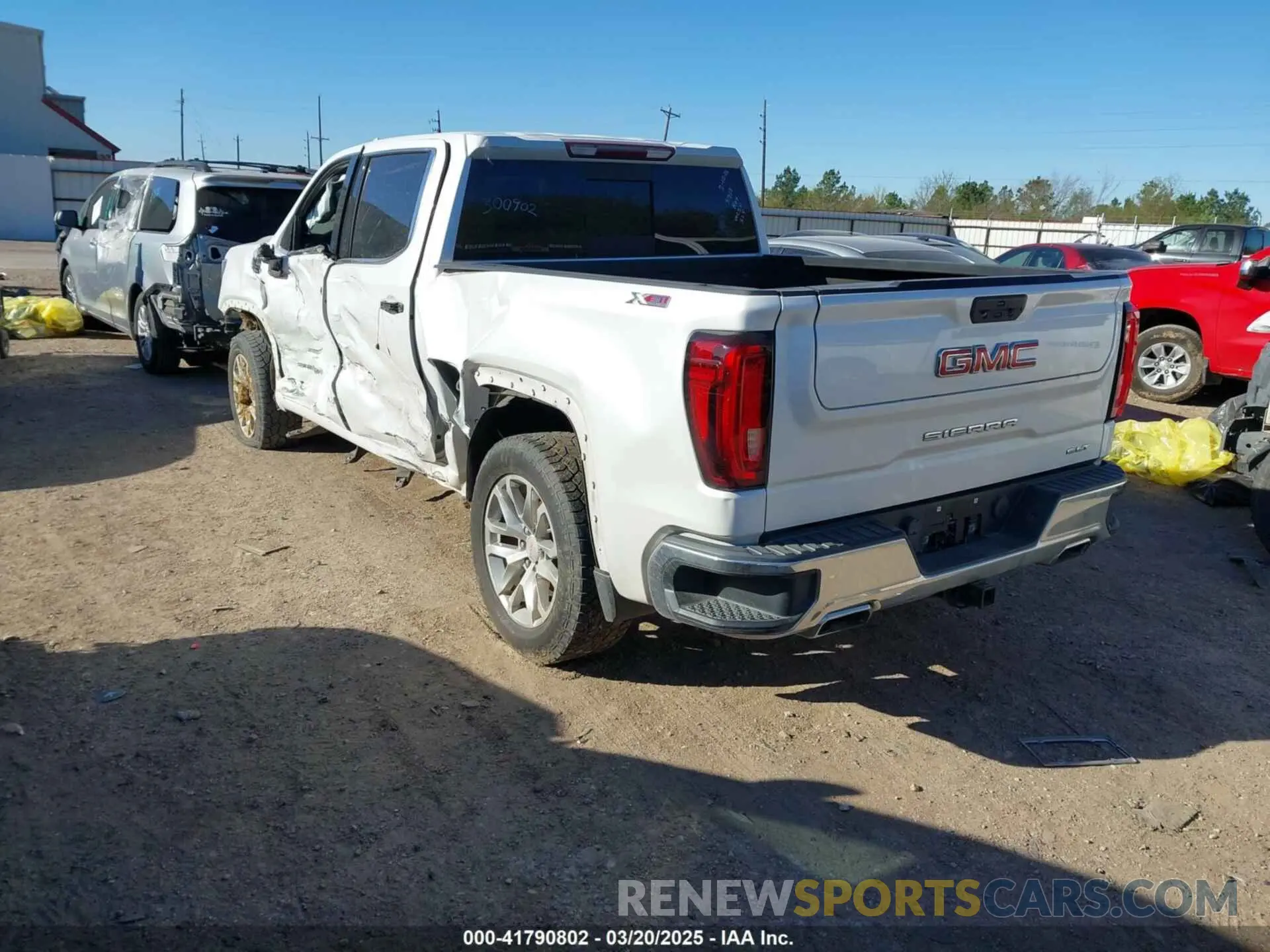 3 Photograph of a damaged car 3GTU9DED3KG300902 GMC SIERRA 1500 2019