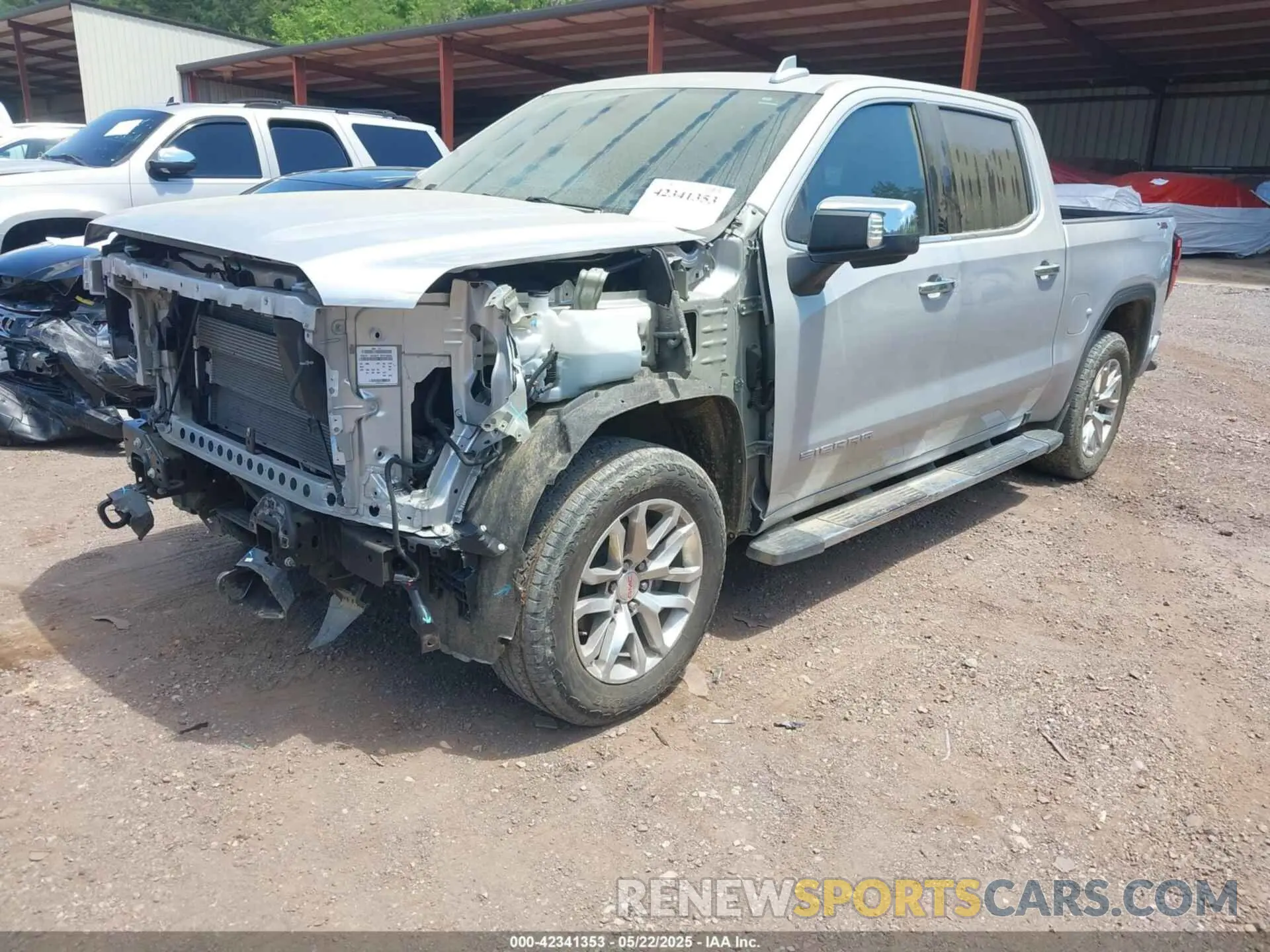 2 Photograph of a damaged car 3GTU9DED4KG203496 GMC SIERRA 1500 2019