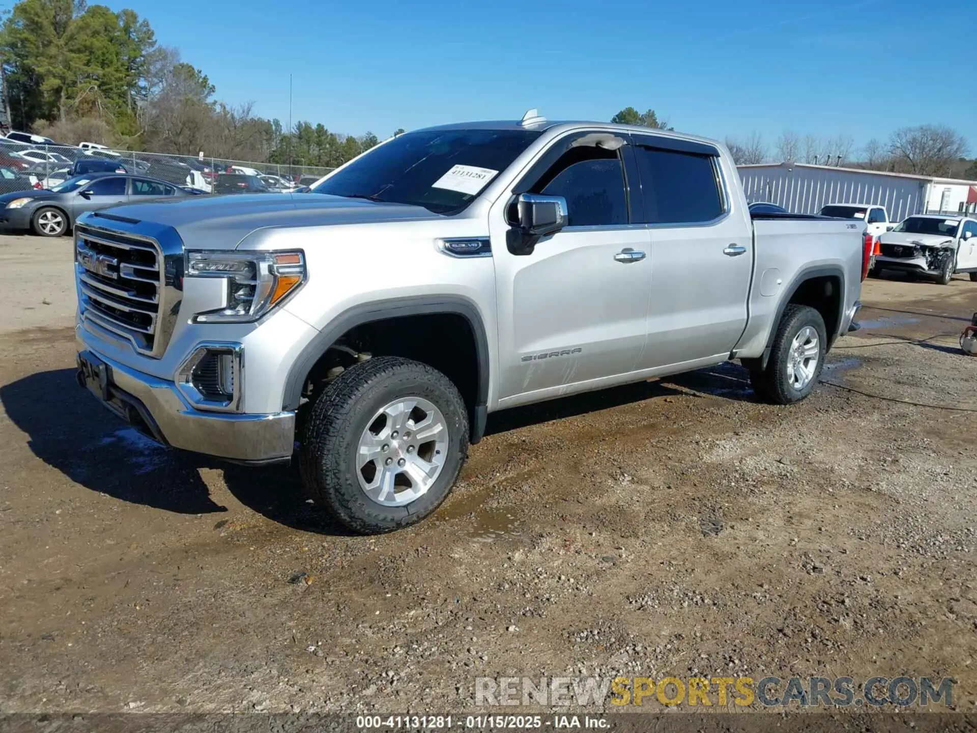 2 Photograph of a damaged car 3GTU9DEDXKG273682 GMC SIERRA 1500 2019