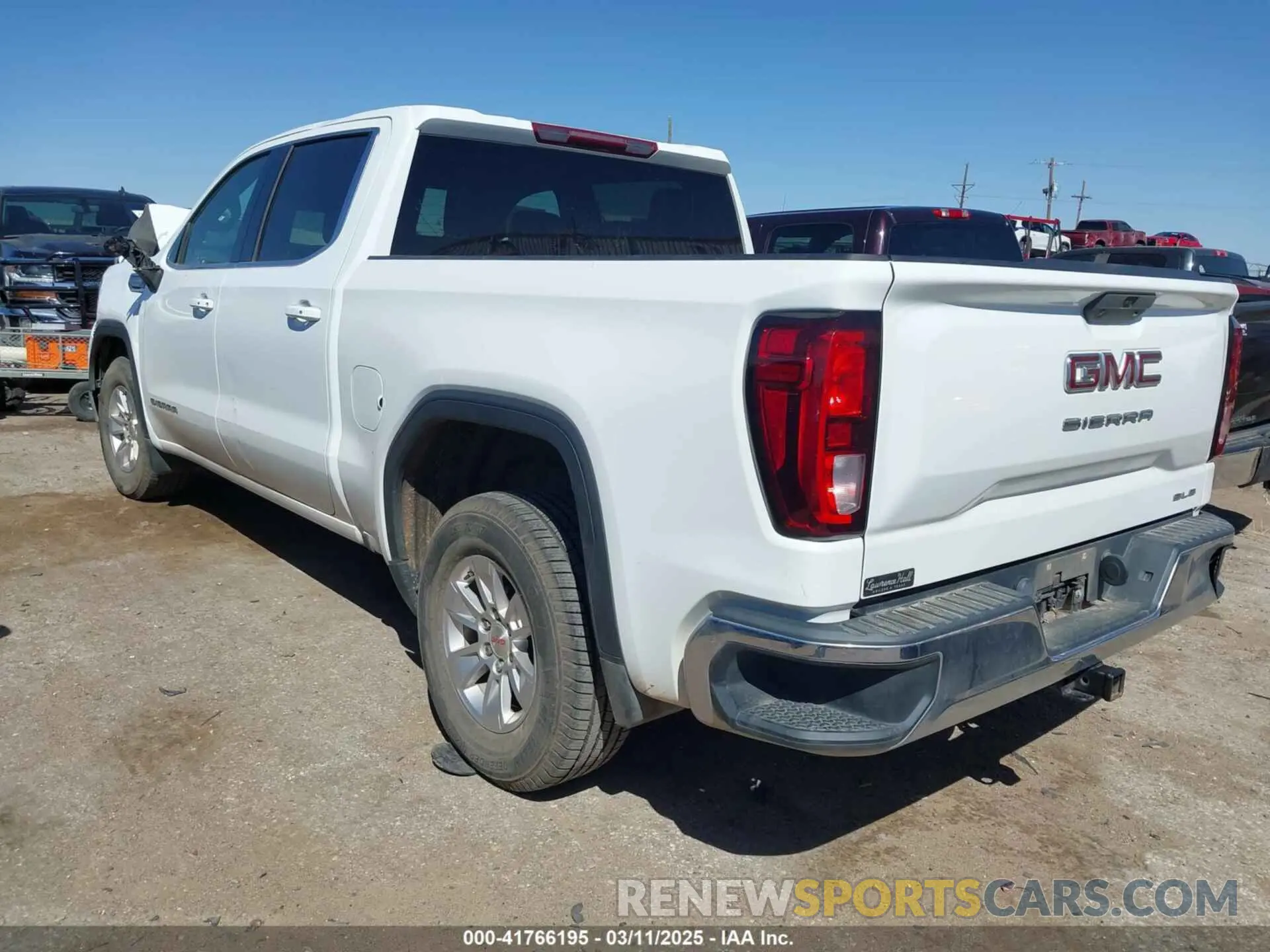 3 Photograph of a damaged car 1GTP8BED2LZ172075 GMC SIERRA 1500 2020