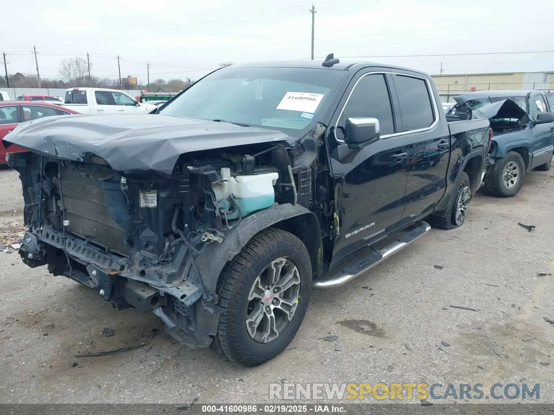 2 Photograph of a damaged car 1GTP8BEDXLZ152530 GMC SIERRA 1500 2020