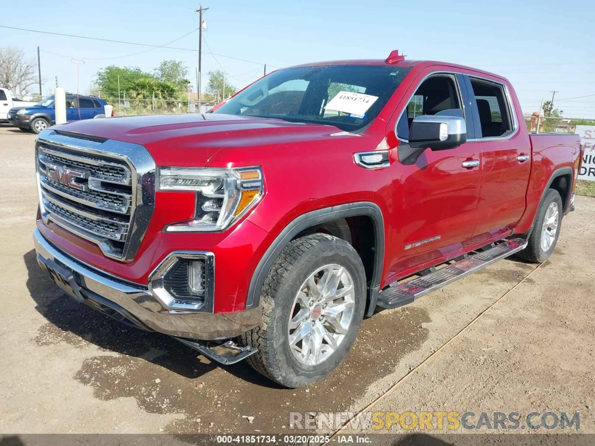 2 Photograph of a damaged car 1GTP8DEDXLZ322820 GMC SIERRA 1500 2020