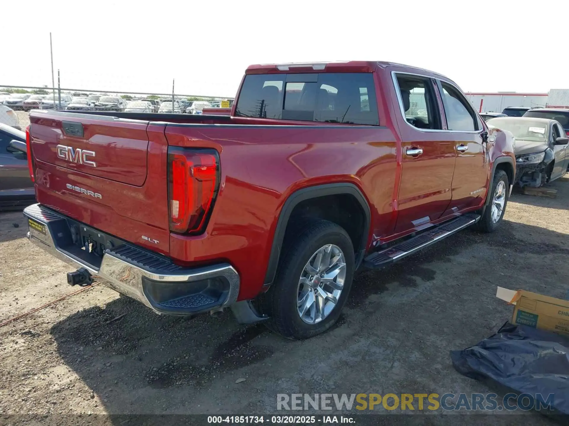 4 Photograph of a damaged car 1GTP8DEDXLZ322820 GMC SIERRA 1500 2020