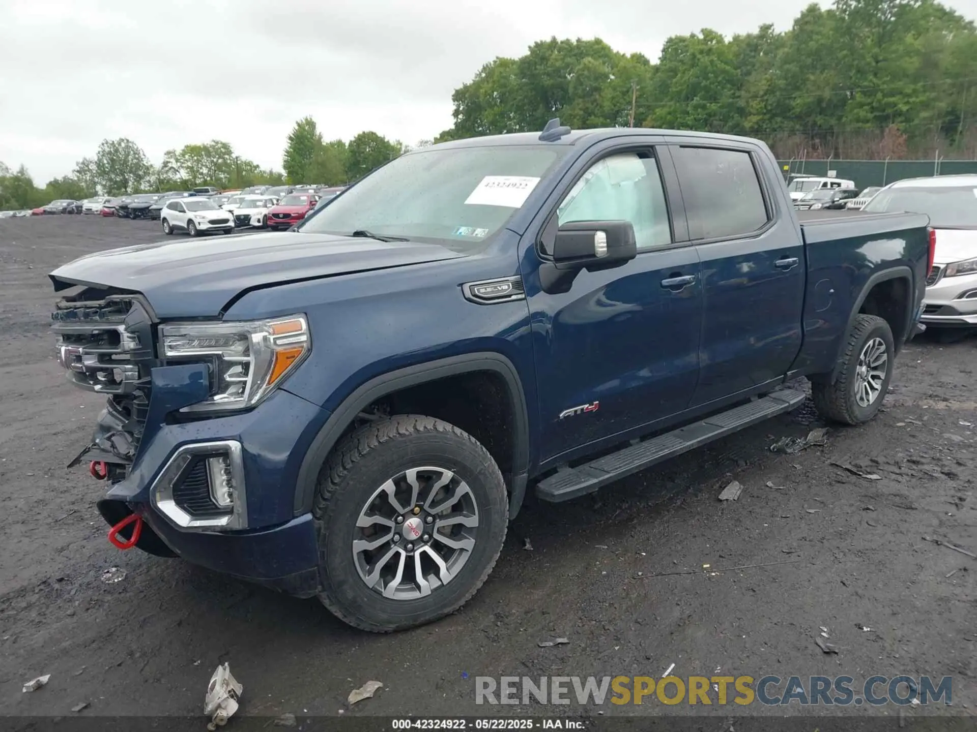 2 Photograph of a damaged car 1GTP9EED8LZ239051 GMC SIERRA 1500 2020