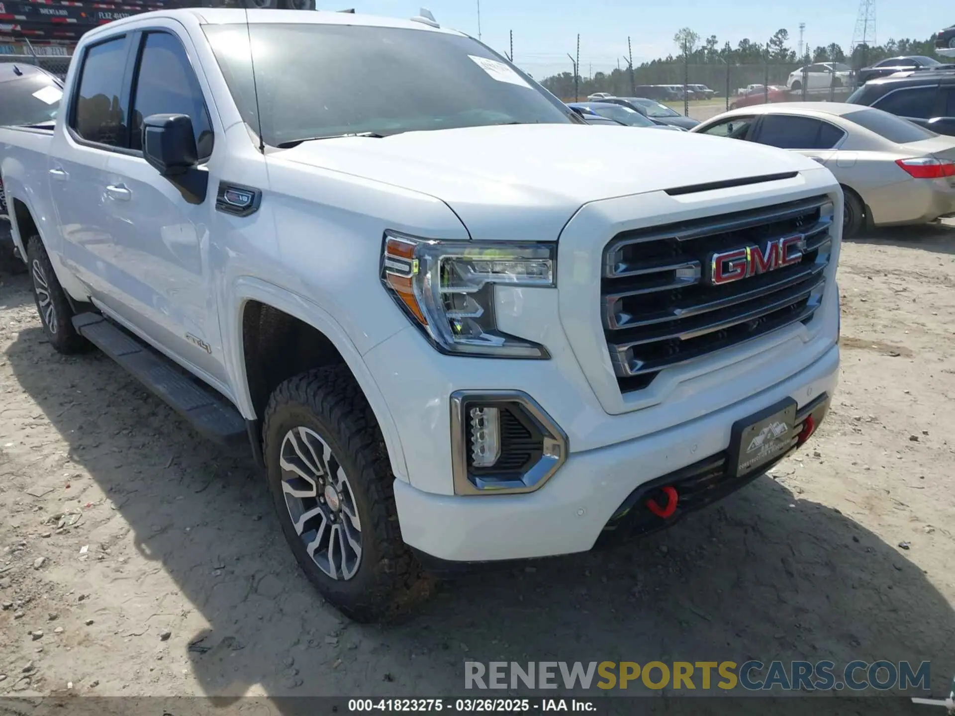 1 Photograph of a damaged car 1GTP9EEL1LZ288888 GMC SIERRA 1500 2020