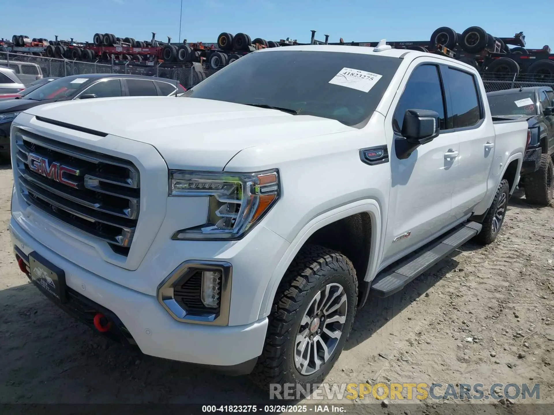 2 Photograph of a damaged car 1GTP9EEL1LZ288888 GMC SIERRA 1500 2020