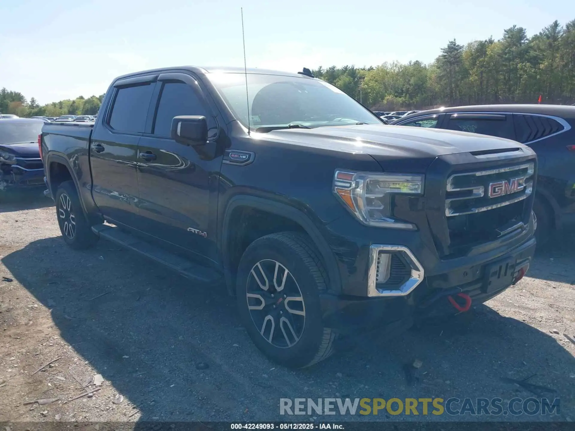 1 Photograph of a damaged car 1GTP9EEL7LZ342159 GMC SIERRA 1500 2020