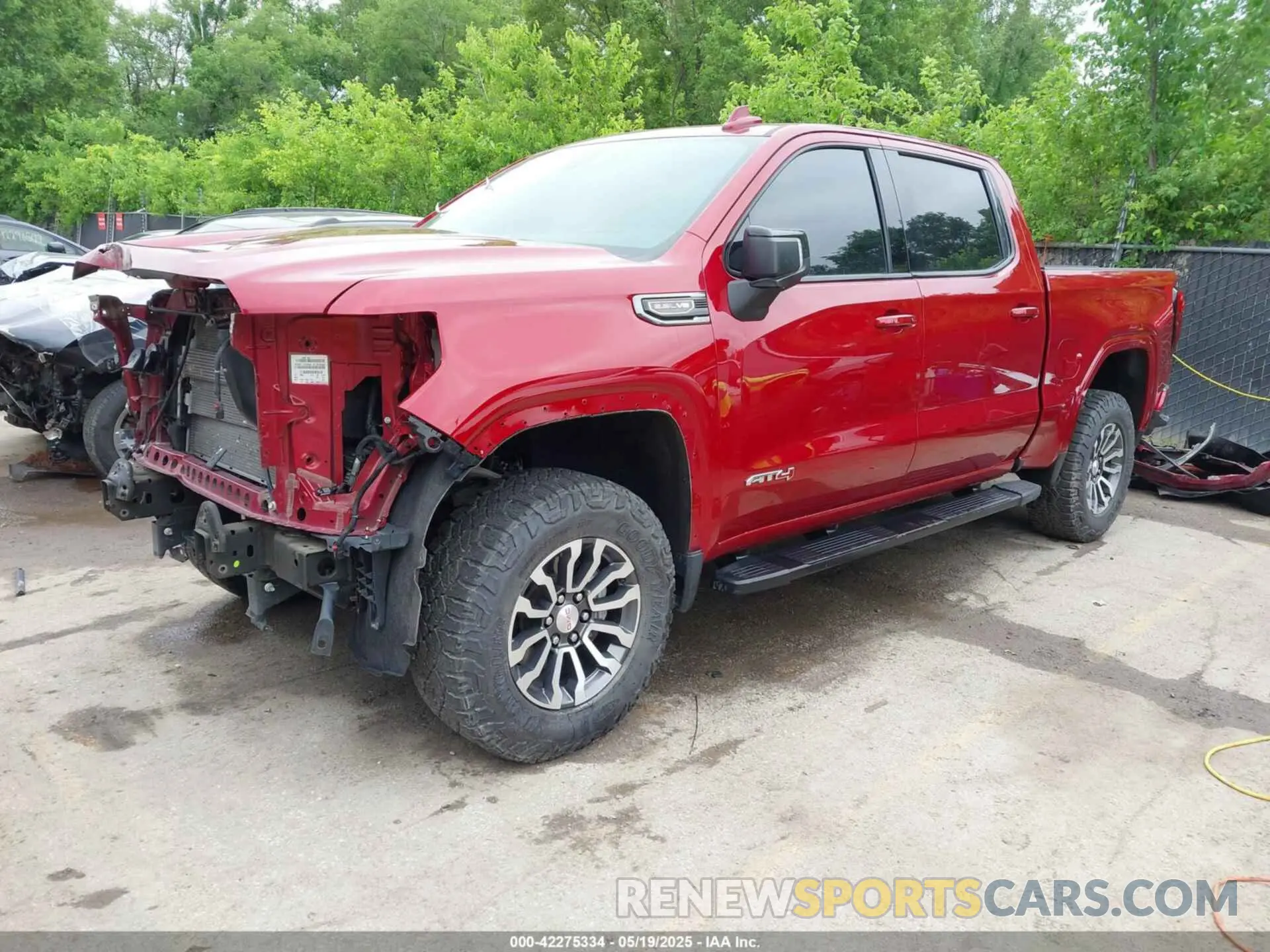 2 Photograph of a damaged car 1GTP9EEL8LZ297488 GMC SIERRA 1500 2020