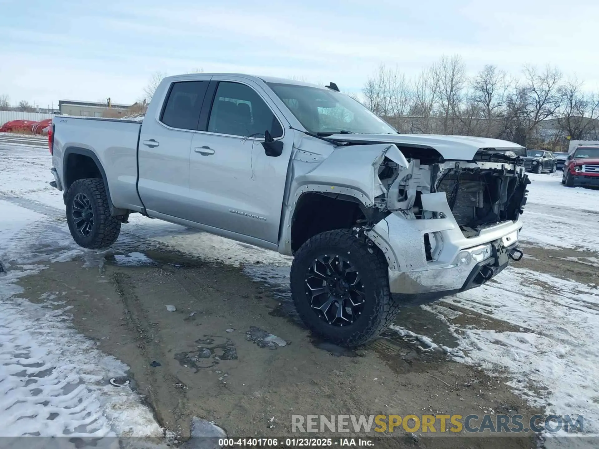 1 Photograph of a damaged car 1GTR9BED9LZ208043 GMC SIERRA 1500 2020