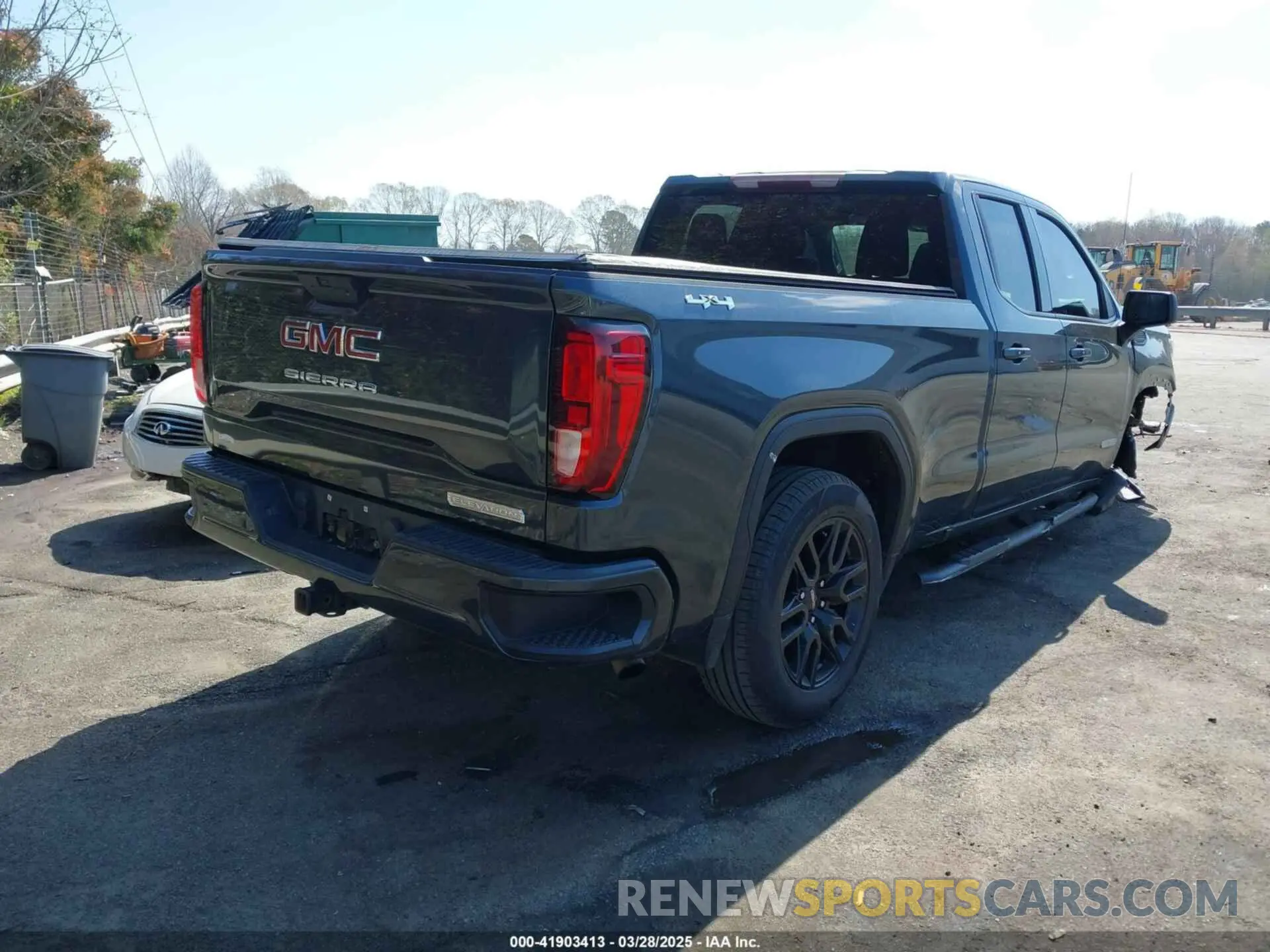 4 Photograph of a damaged car 1GTR9CEK0LZ154197 GMC SIERRA 1500 2020