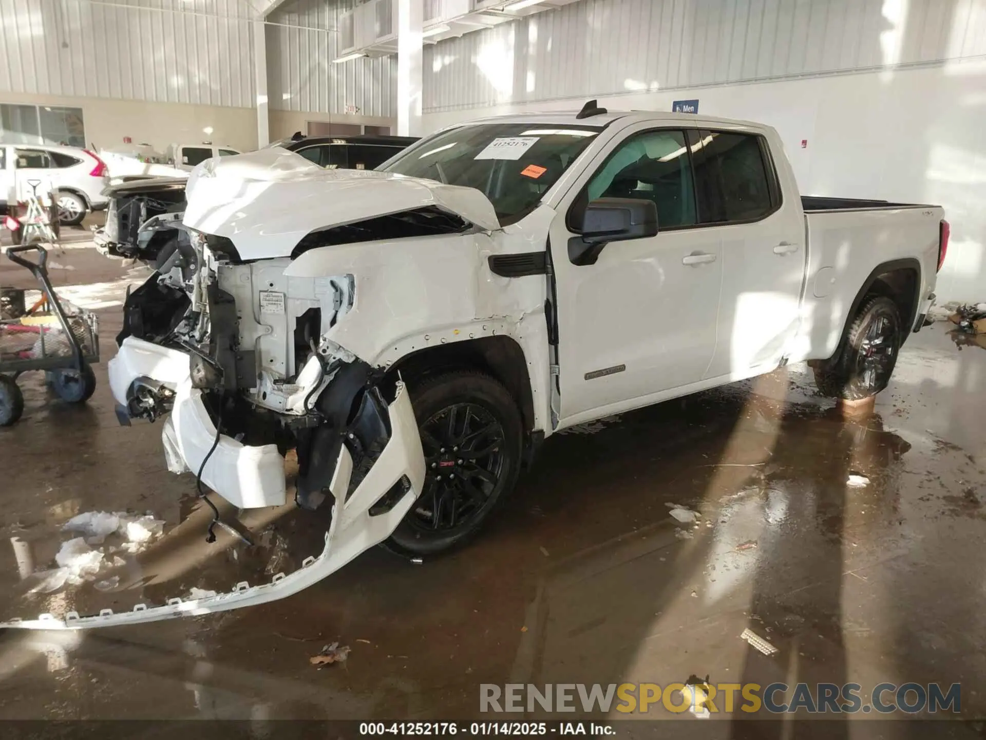 2 Photograph of a damaged car 1GTR9CEK0LZ294900 GMC SIERRA 1500 2020