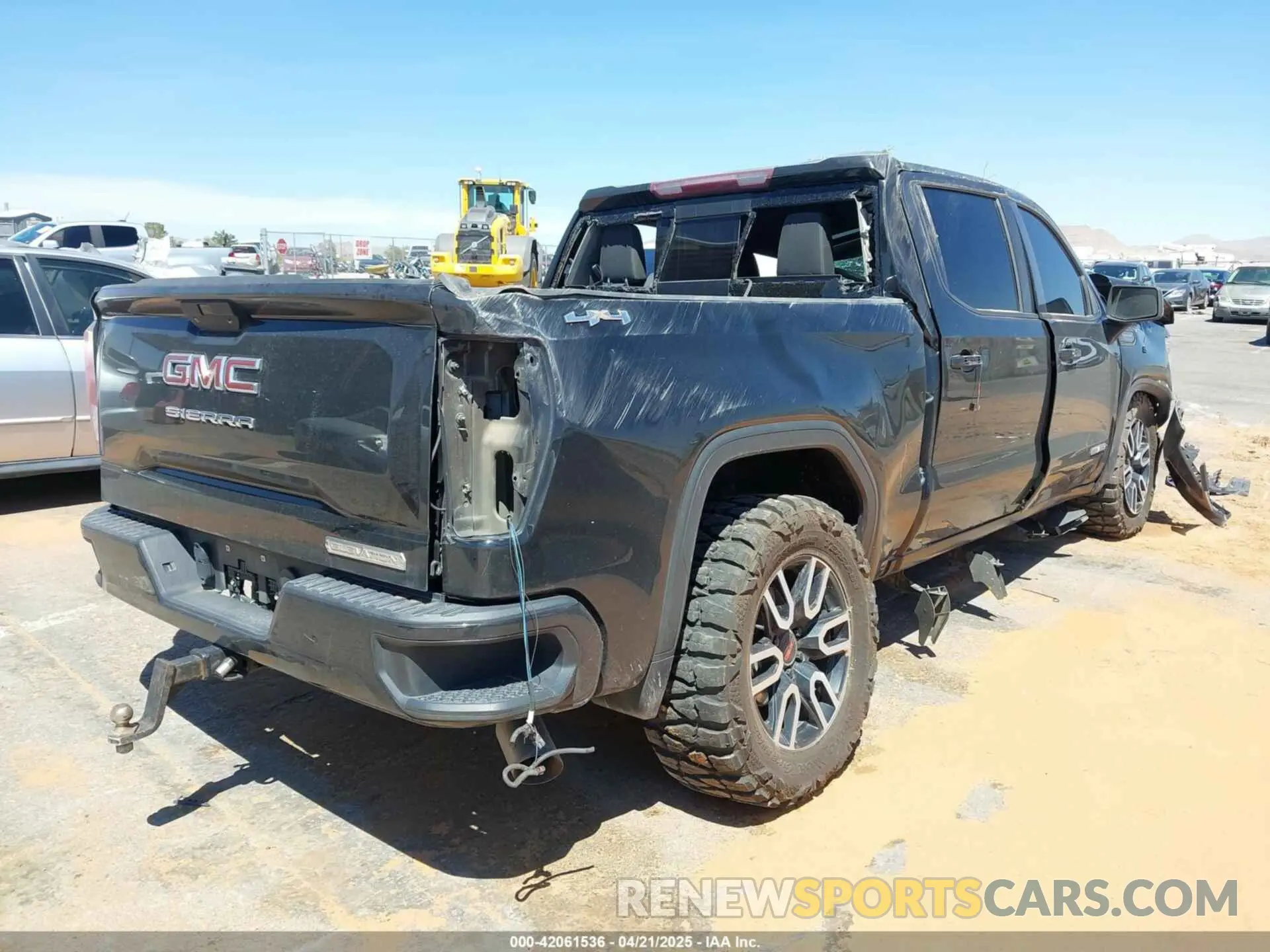 4 Photograph of a damaged car 1GTU9CEDXLZ123776 GMC SIERRA 1500 2020