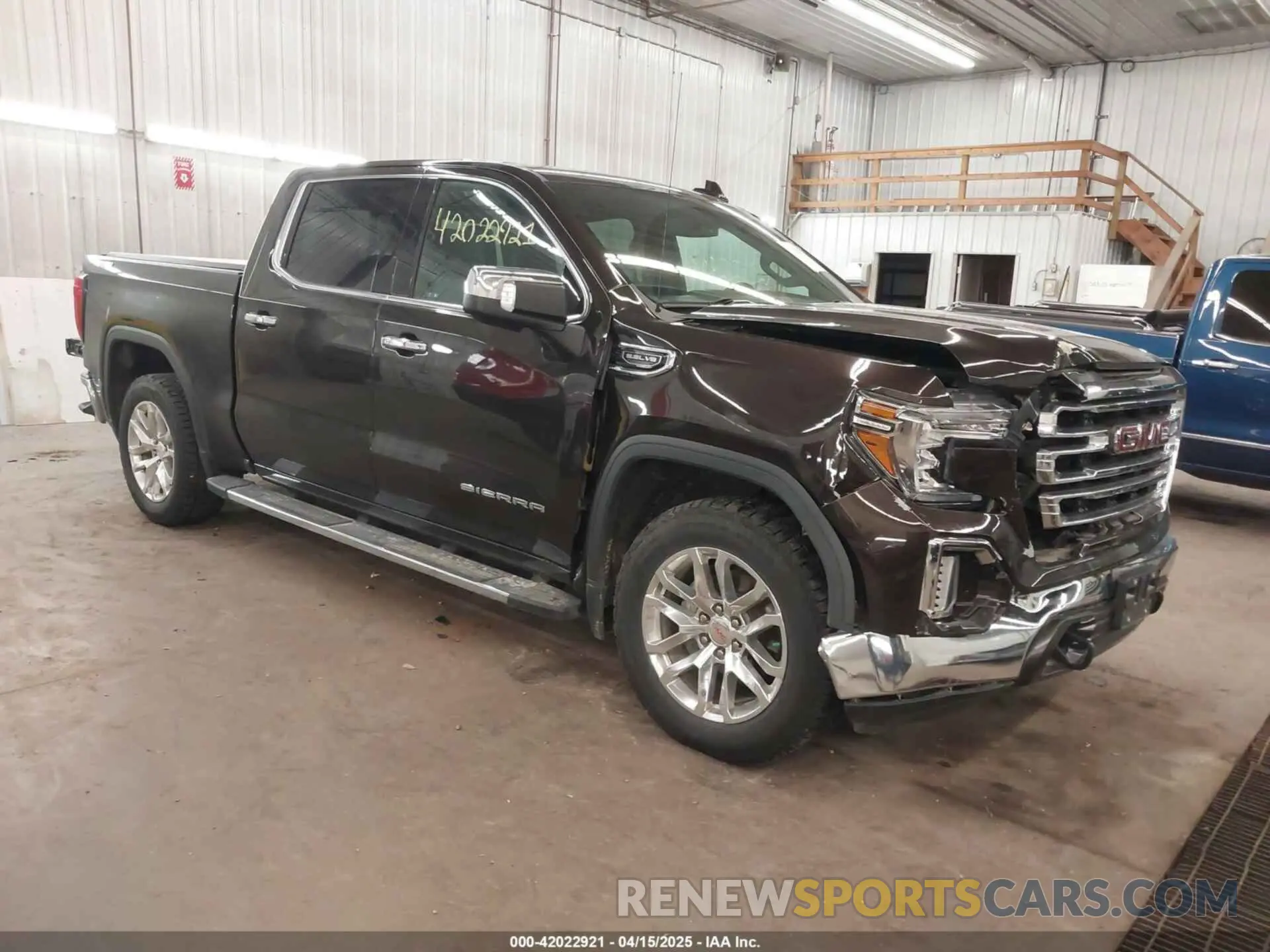 1 Photograph of a damaged car 1GTU9DED1LZ190949 GMC SIERRA 1500 2020
