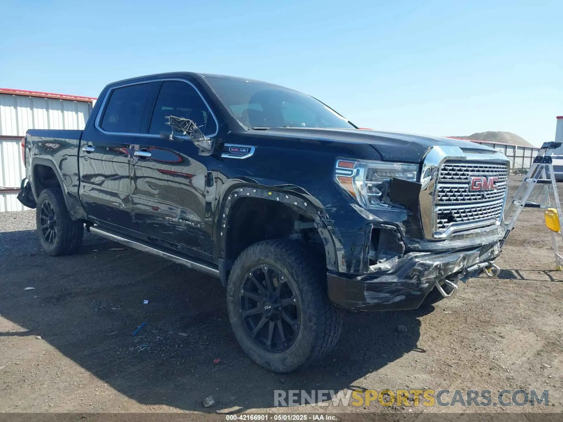 1 Photograph of a damaged car 1GTU9FEL1LZ225850 GMC SIERRA 1500 2020