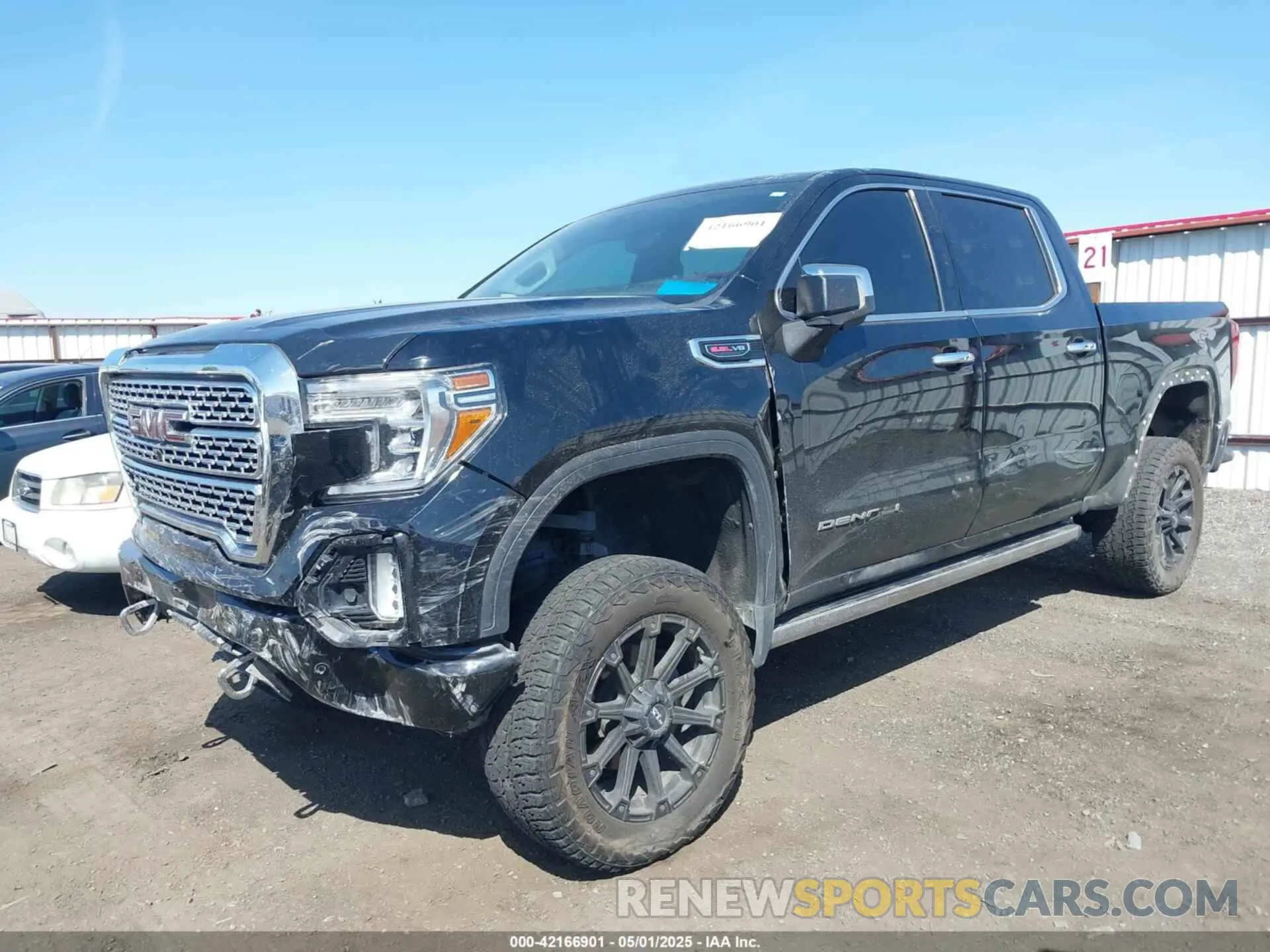 2 Photograph of a damaged car 1GTU9FEL1LZ225850 GMC SIERRA 1500 2020